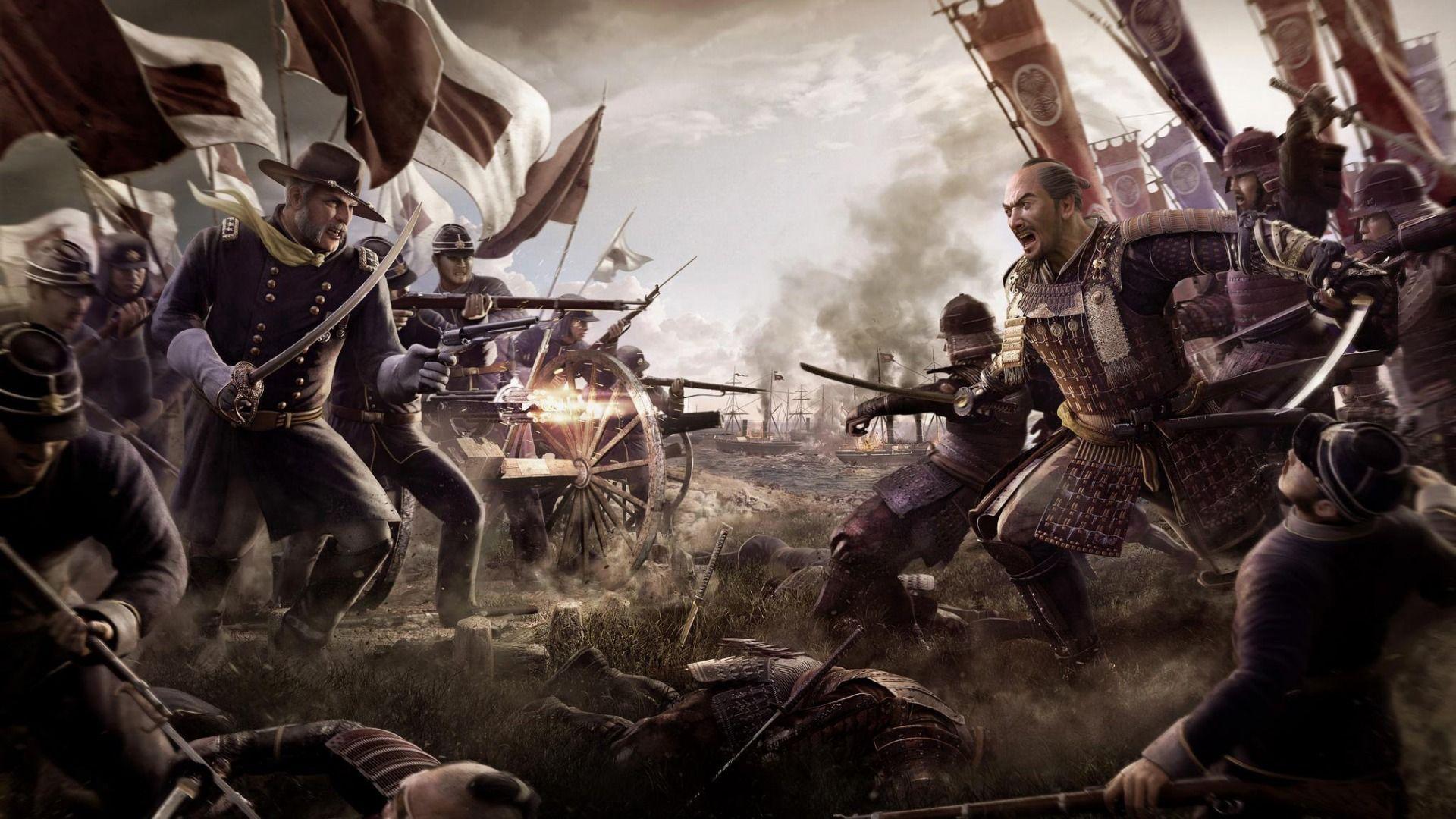 1920x1080 Скачать обои total war: shogun 2 of the samurai, battle
