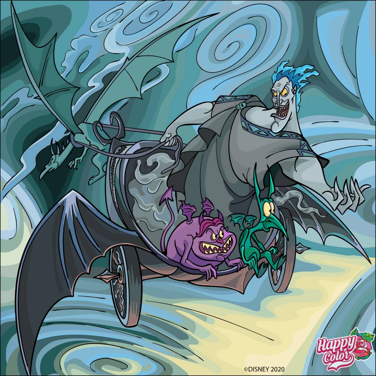 1280x1280 Hades Disney wallpaper by .