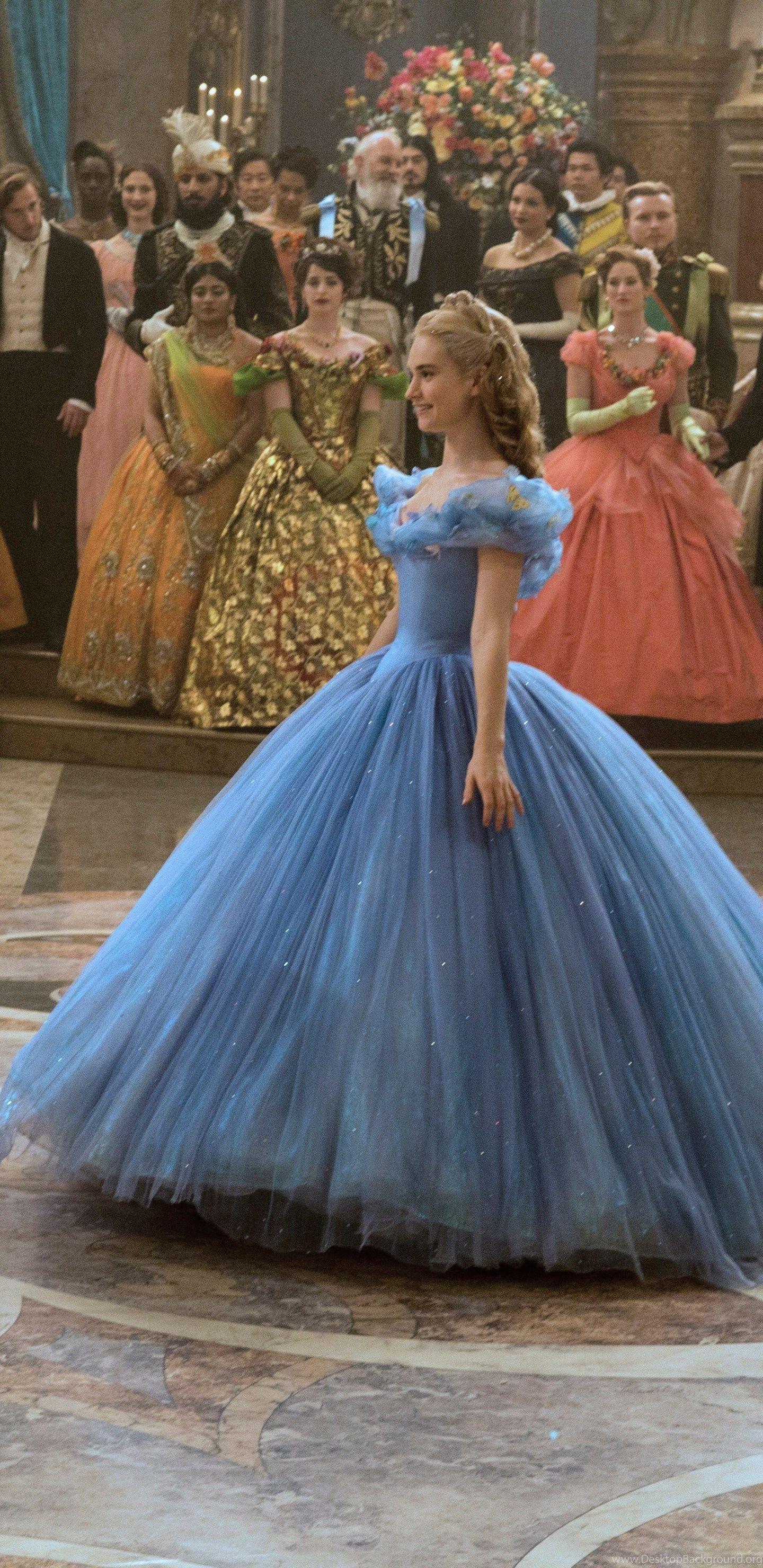 1440x2960 Cinderella (2015) Computer Wallpaper .