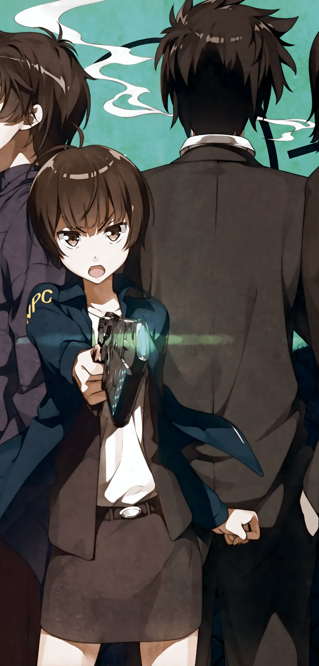 1080x2248 Download 1080x2248 Psycho Pass, Kougami .