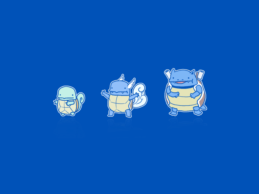 1024x768 Squirtle Wallpaper