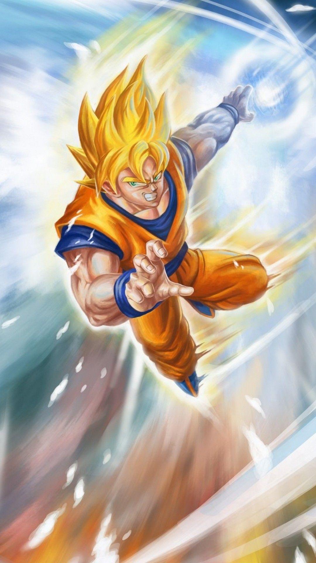 1080x1920 Super Saiyan Cool Wallpaper
