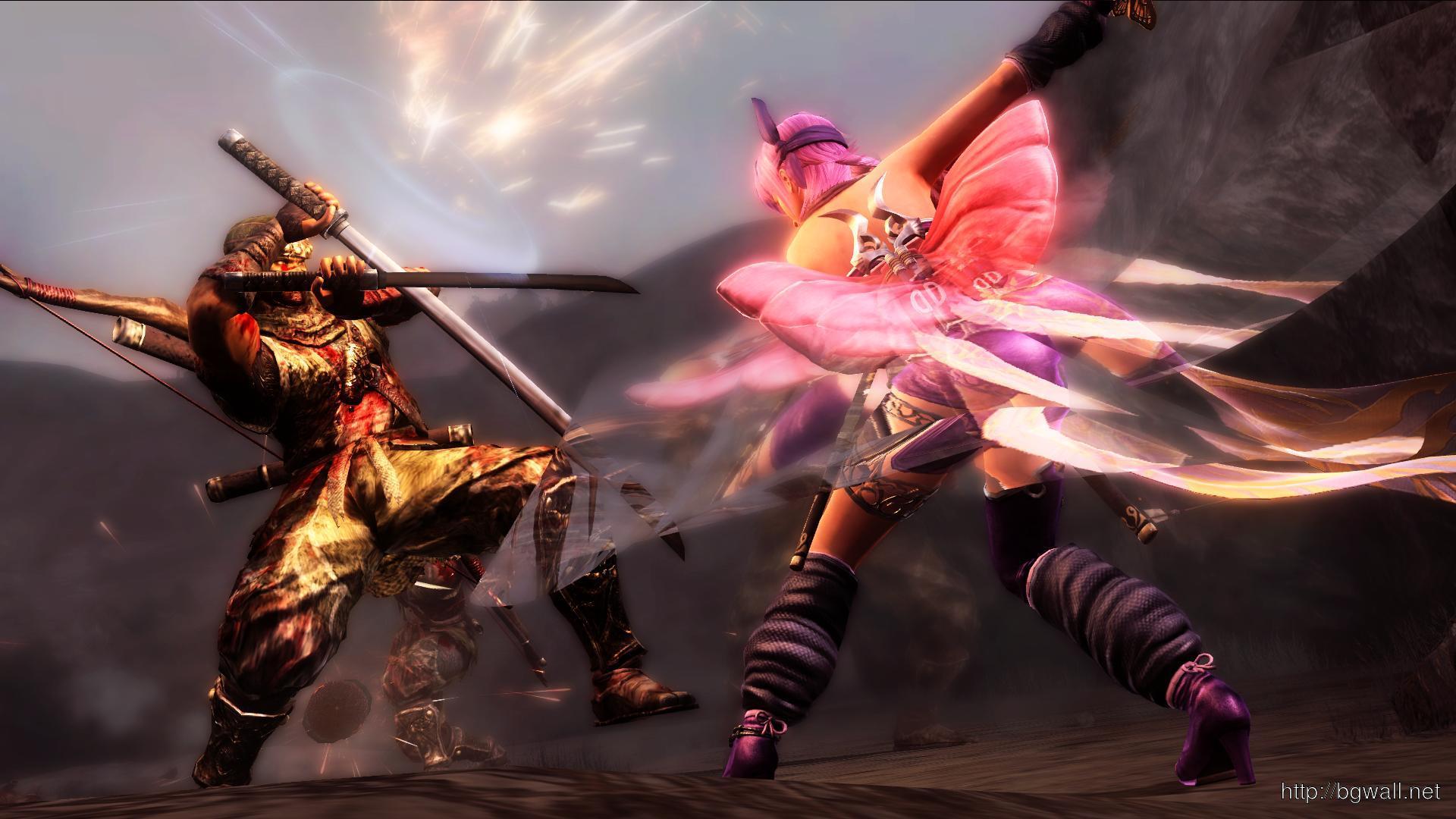 1920x1080 Ninja Gaiden Iii Razors Edge Samurai Battle Screen
