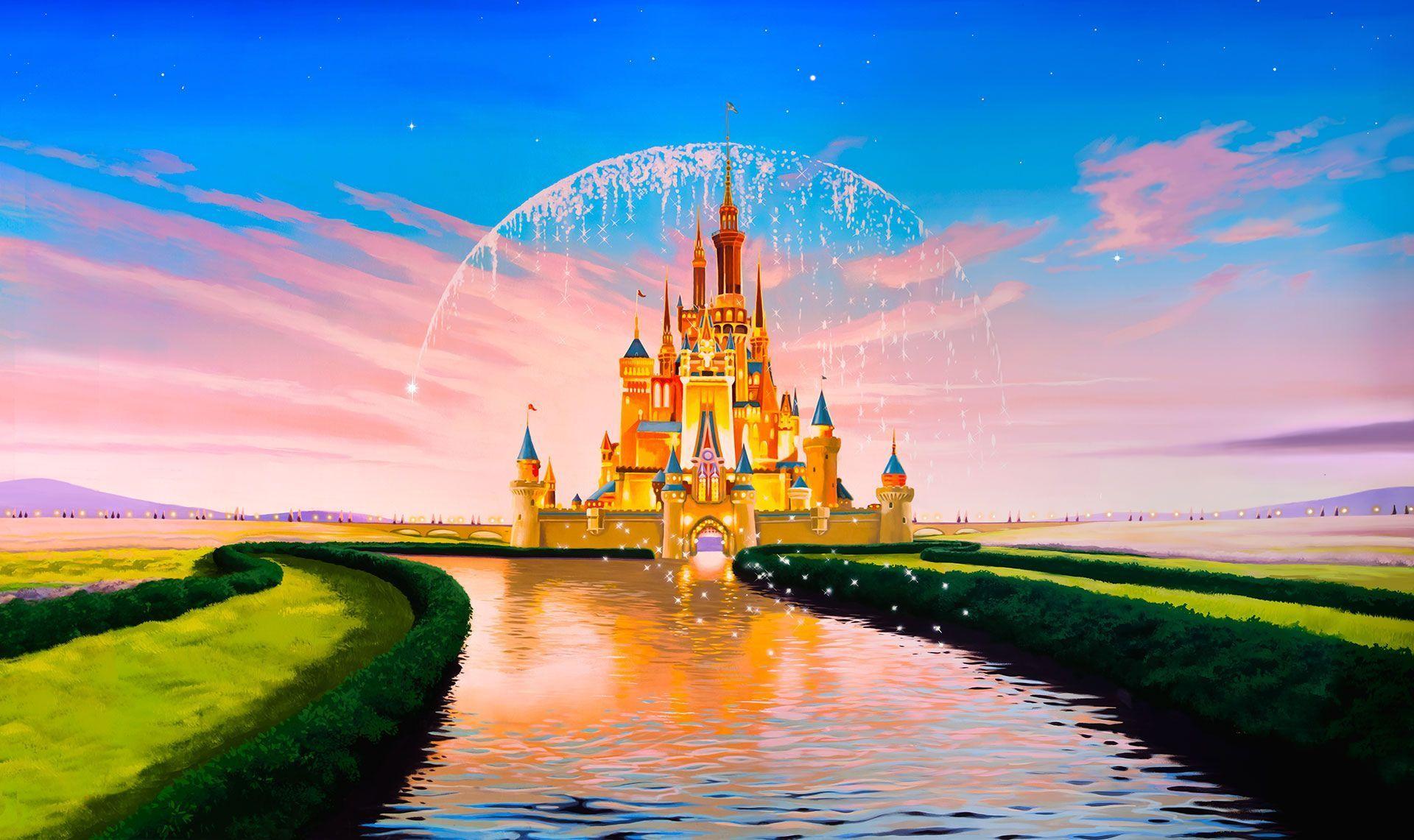 1920x1141 Disney Castle Desktop Wallpaper