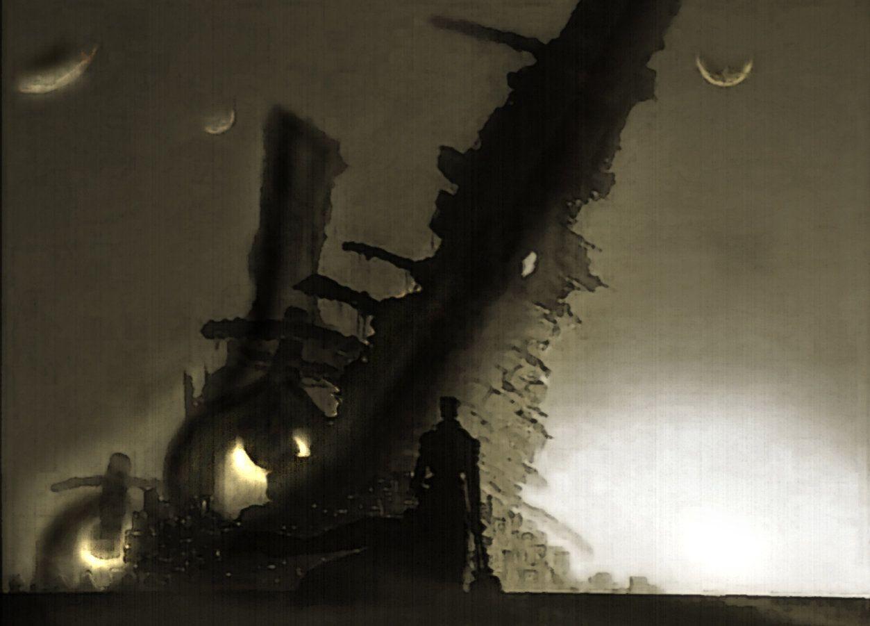 1253x901 Trigun wallpaper