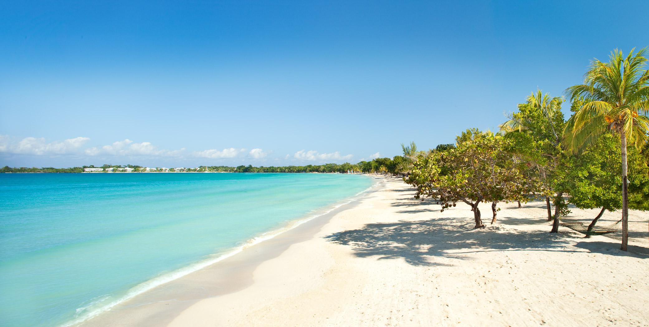 2083x1050 Negril Jamaica Desktop Wallpaper .