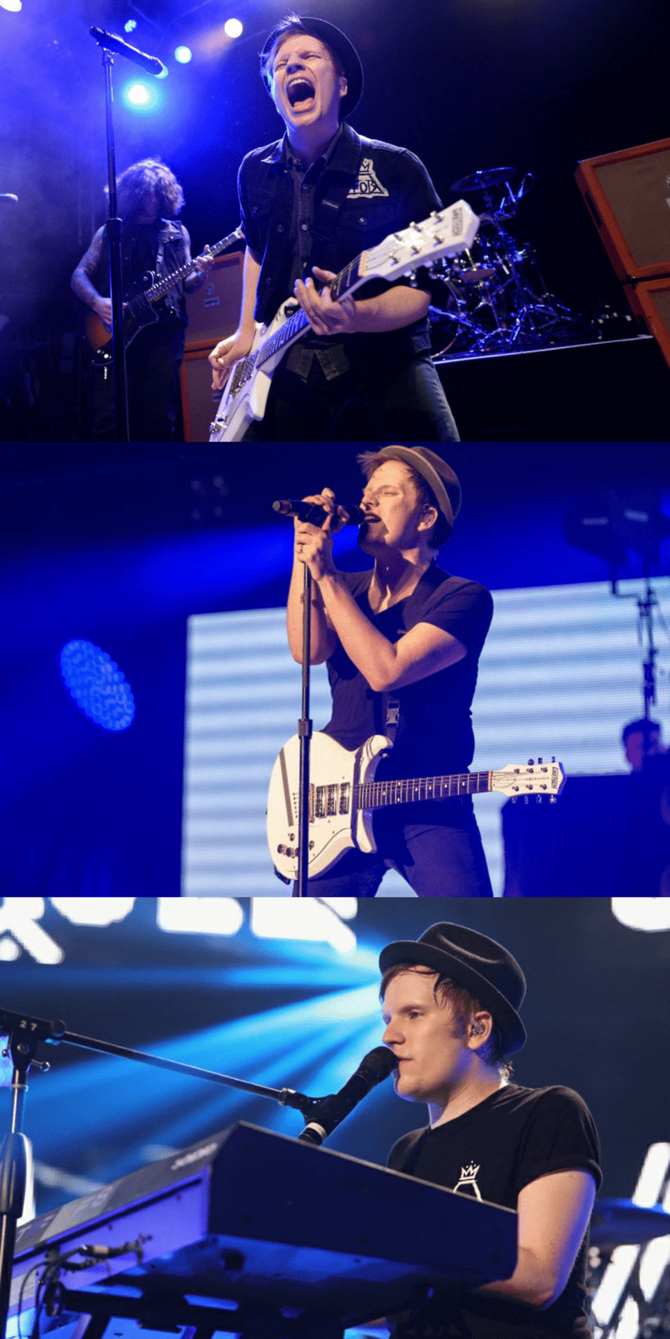 961x1920 blue concert aesthetic wallpaperemobandwallpaper.