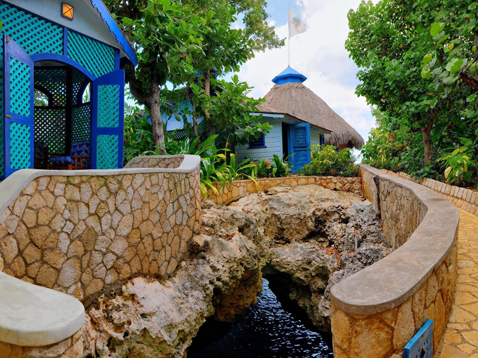 1600x1200 Wallpaper Negril Jamaica Bridges .