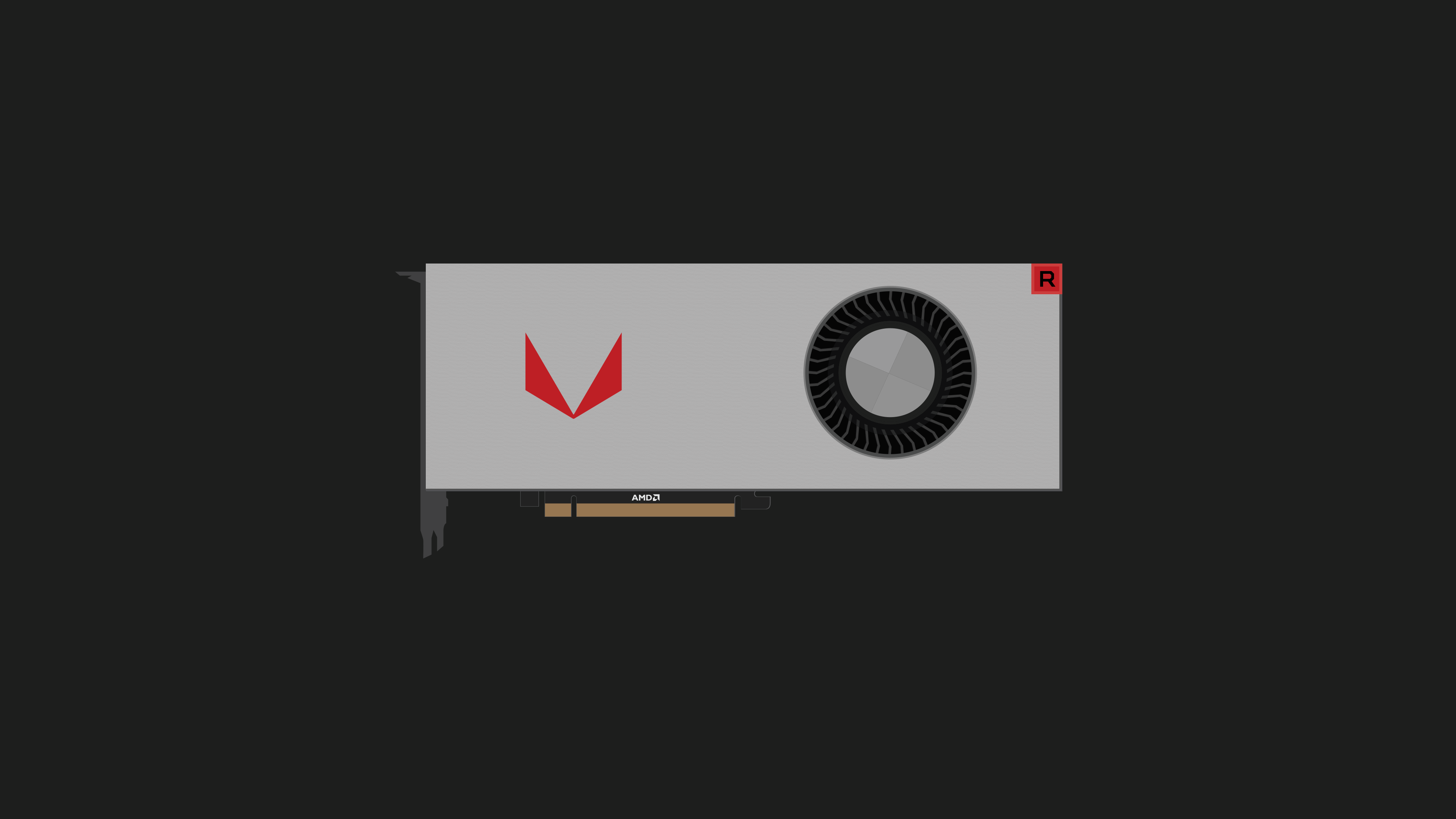 3840x2160 RX VEGA Minimal Wallpaper :