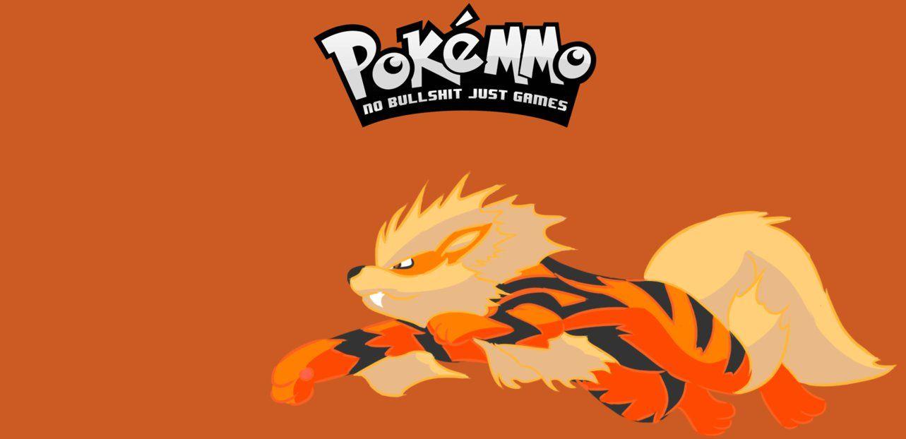 1283x622 PokeMMO Wallpaper Arcanine