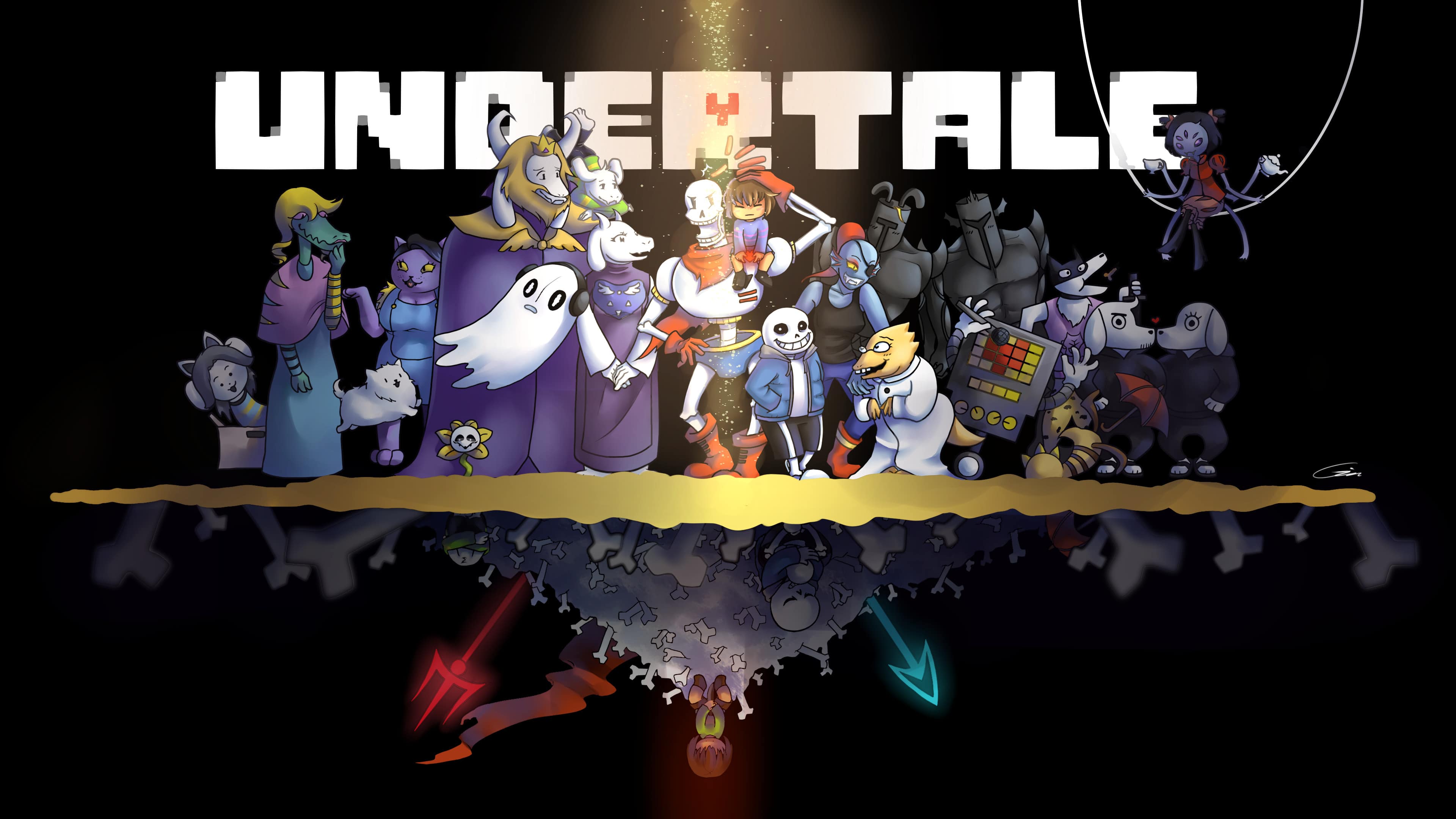 3840x2160 Undertale Wallpaper