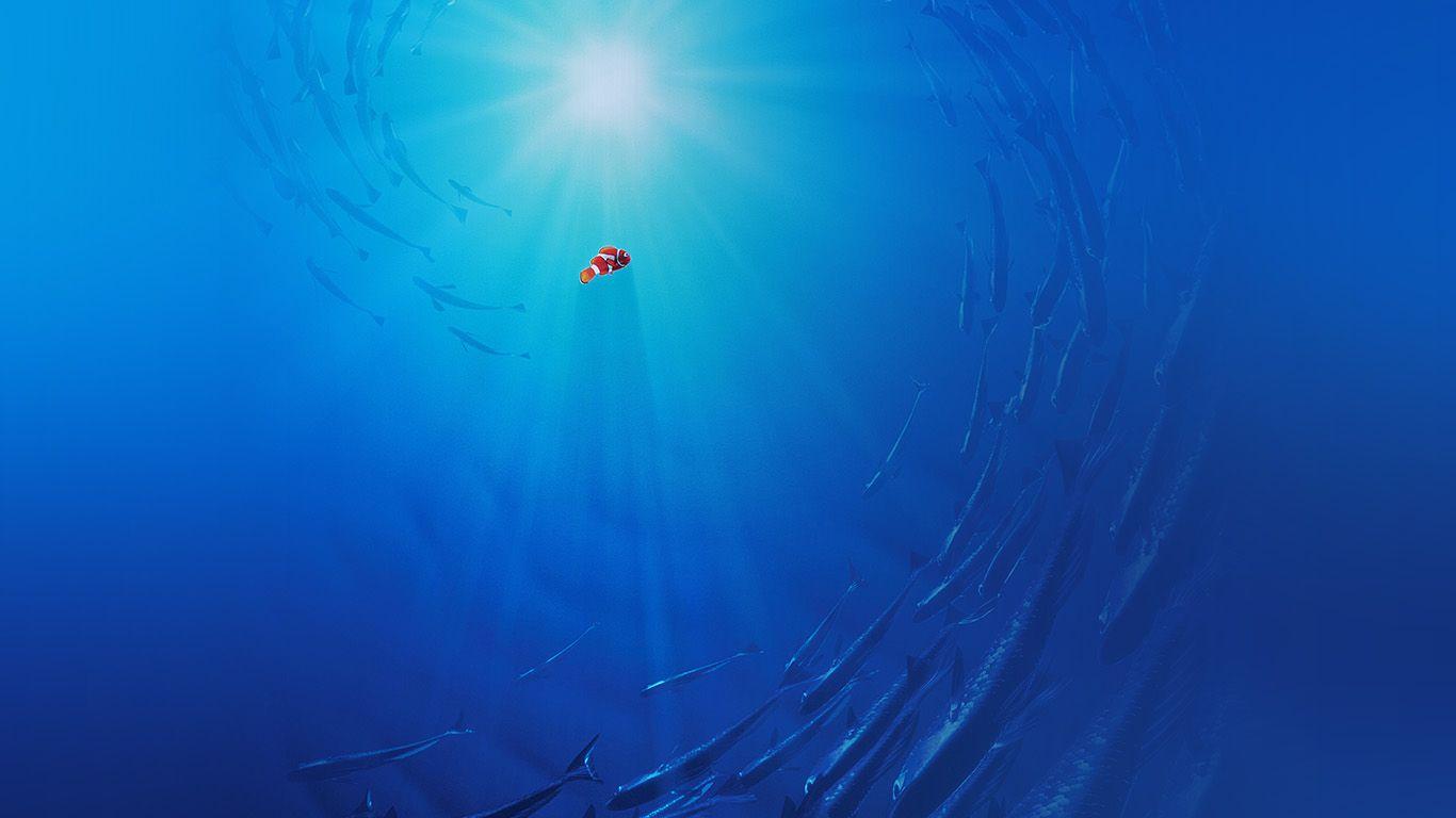 1366x768 Finding Dory Disney Nemo Cute Wallpaper