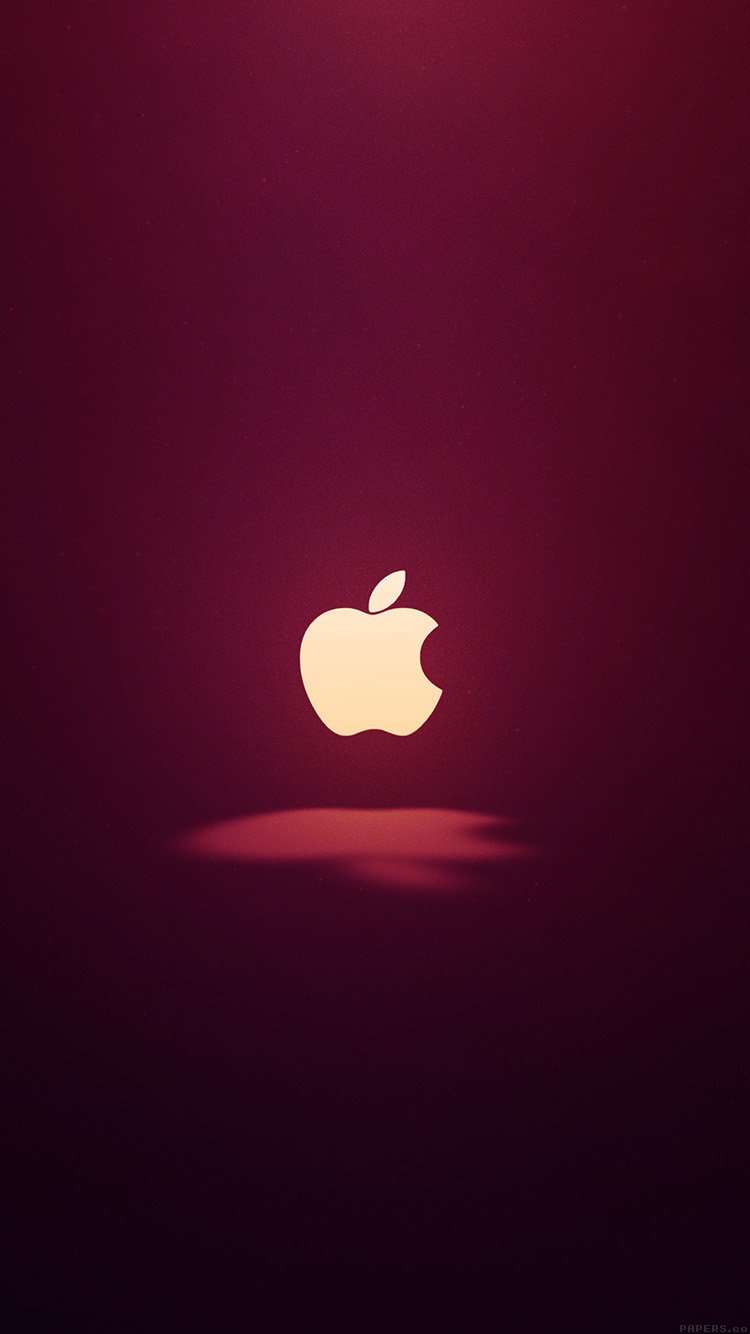 750x1334 iPhone 6 Red Apple