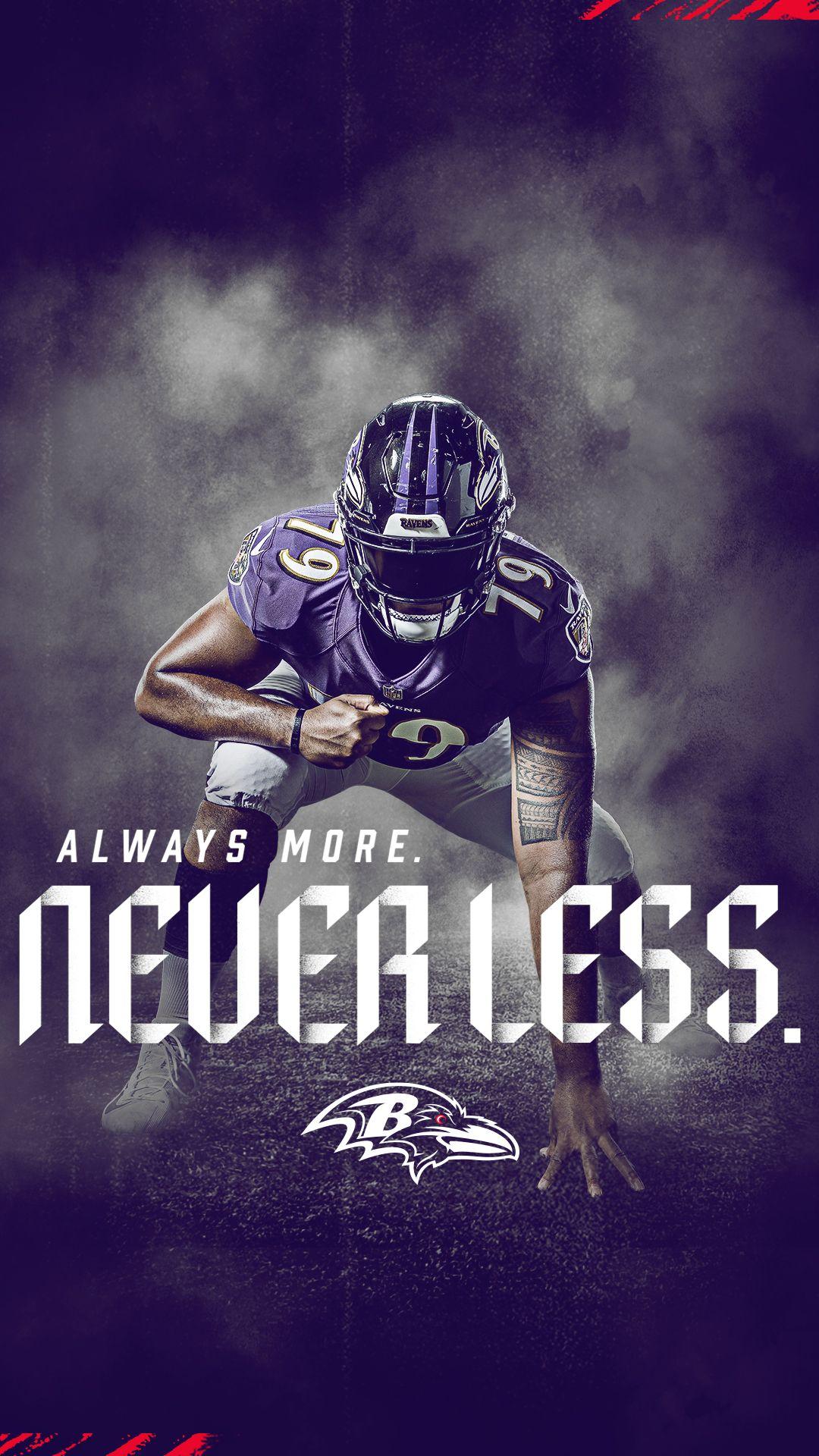 2020-2021 Baltimore Ravens Lock Screen Schedule for iPhone 6-7-8 Plus