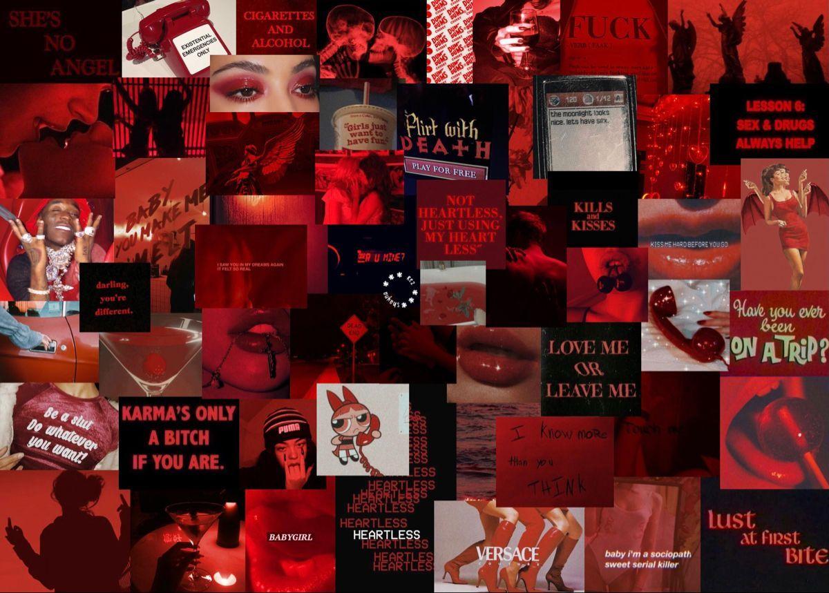 Dark Red Aesthetic Laptop Wallpapers - Top Free Dark Red Aesthetic ...