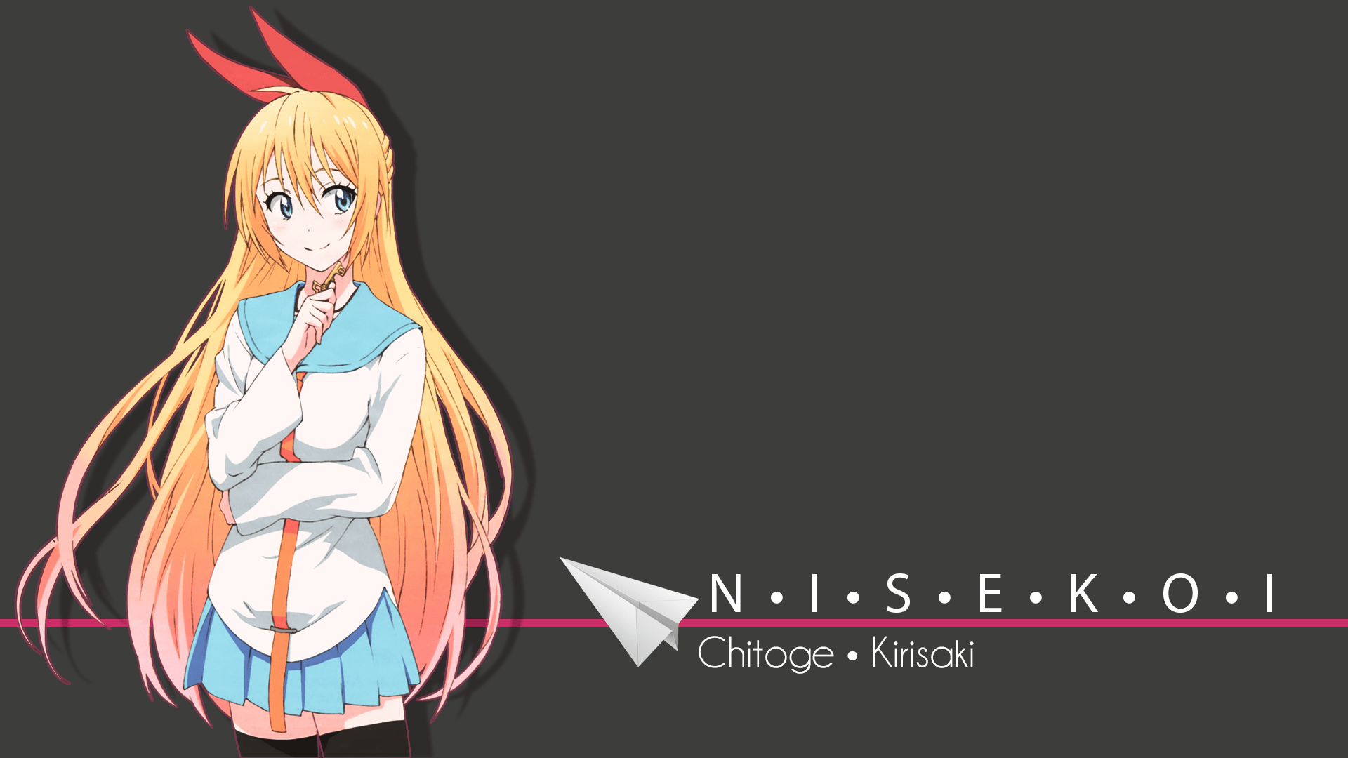 1920x1080 Nisekoi Chitoge Wallpaper .