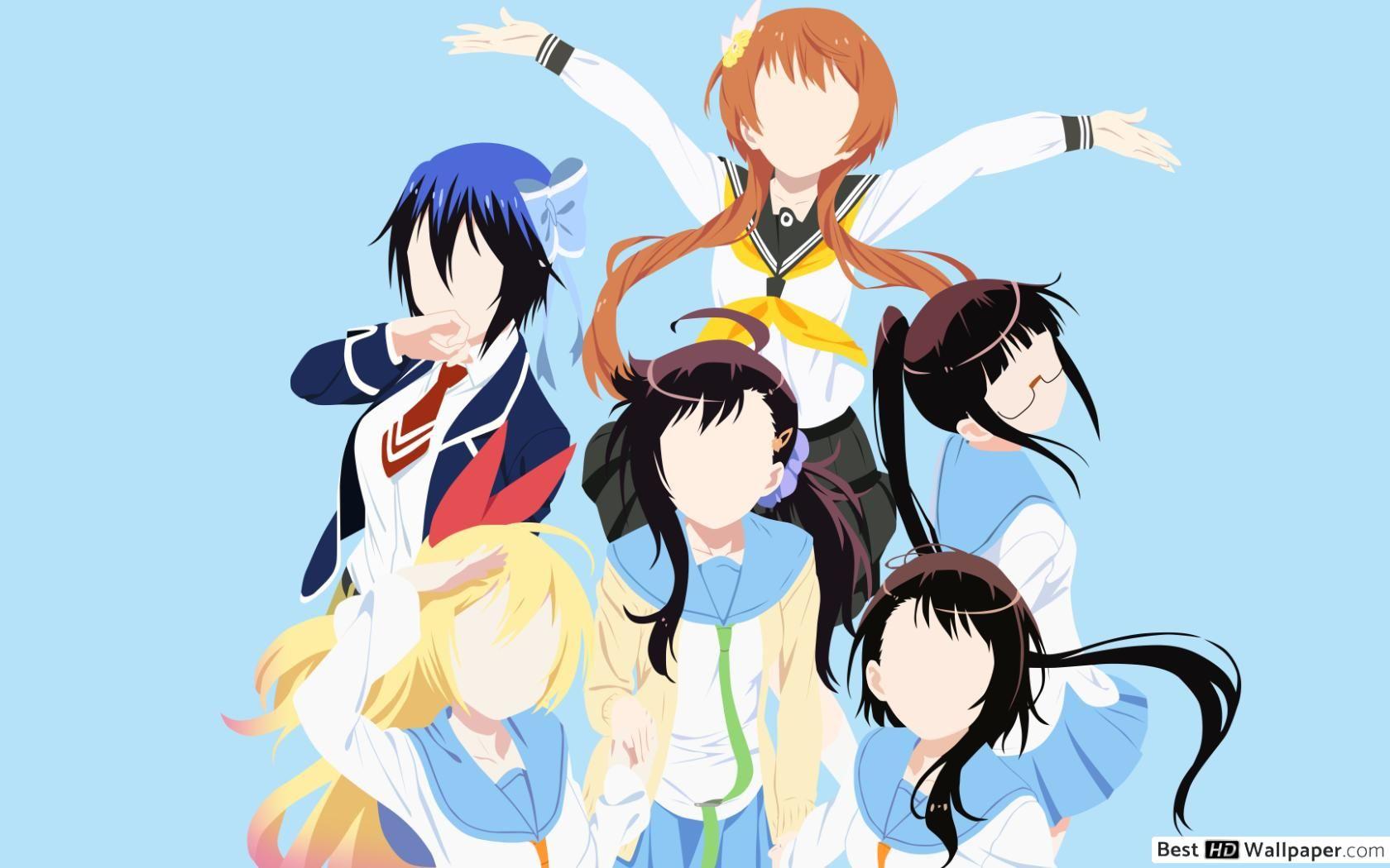 1680x1050 Nisekoi students HD wallpaper .