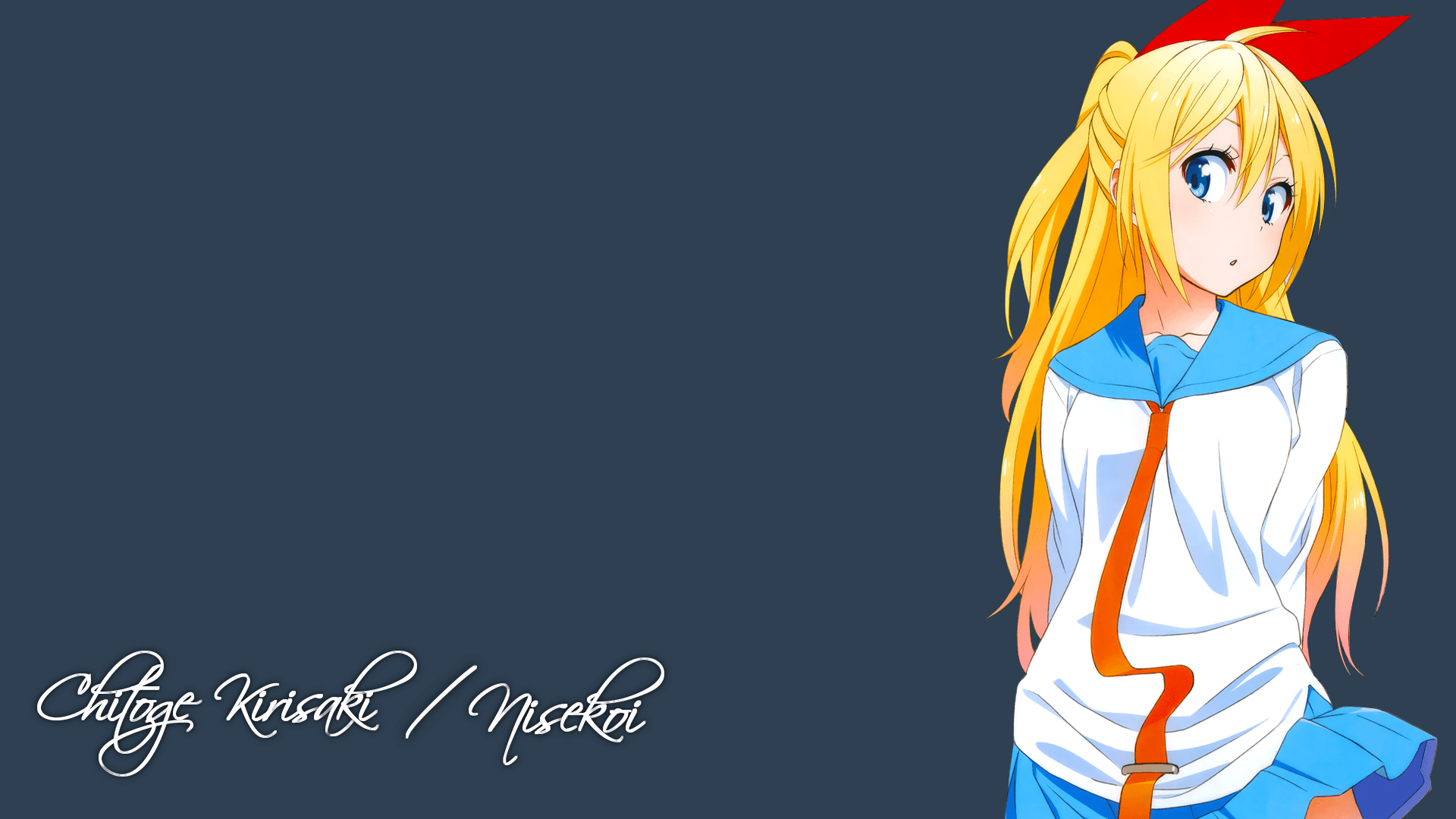 1920x1080 Title Anime Nisekoi Chitoge .