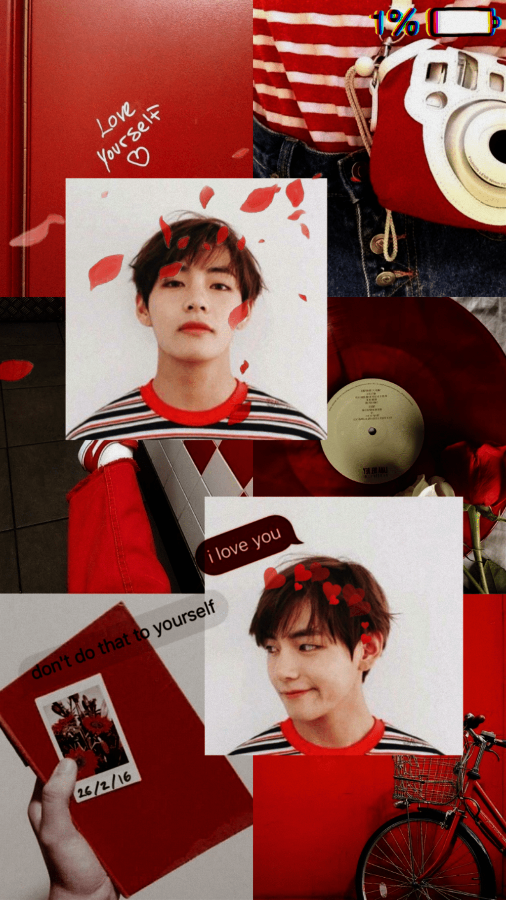 1024x1820 BTS V Aesthetic Wallpaper .line.