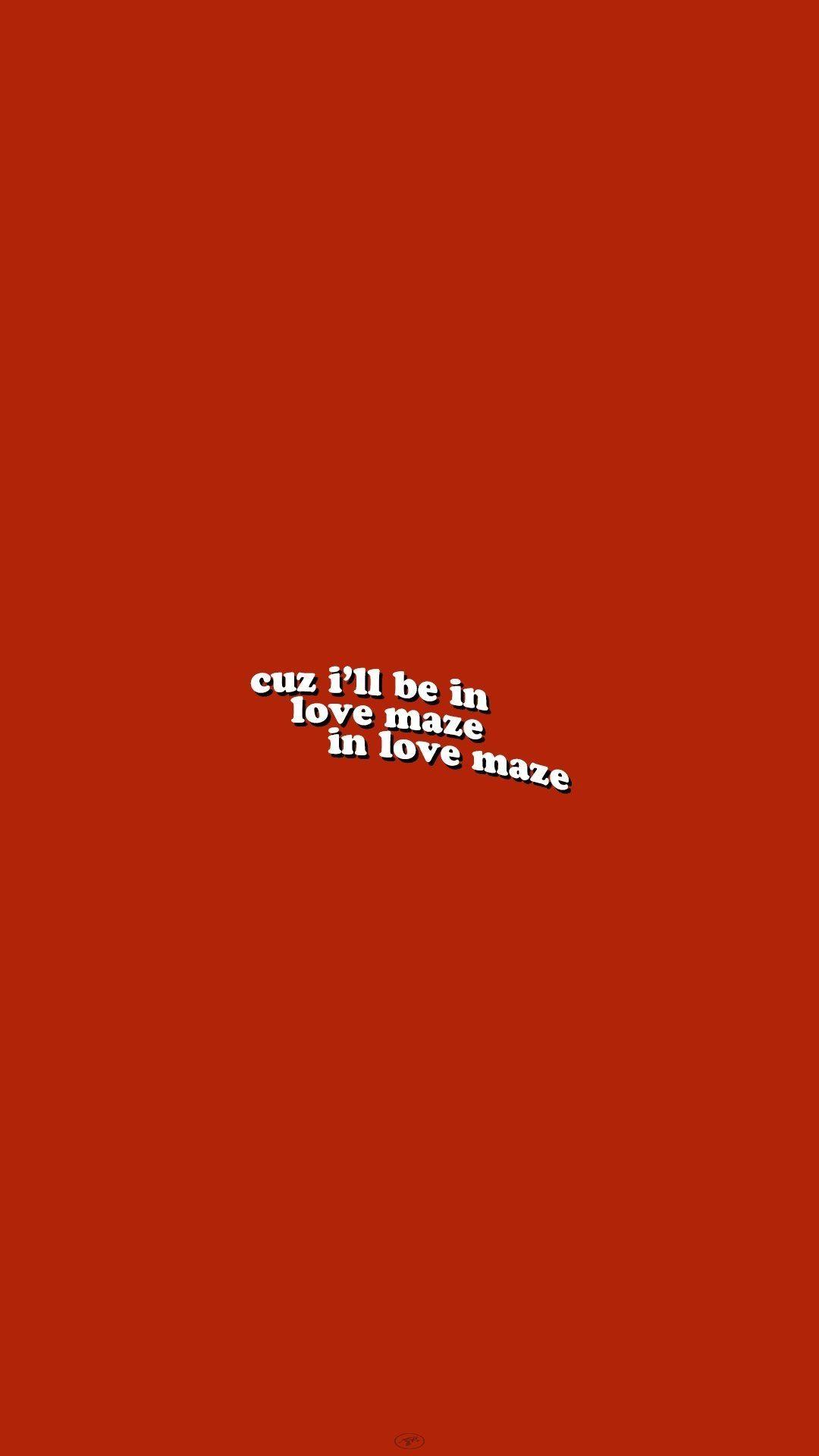 1080x1920 Aesthetic Simple Red