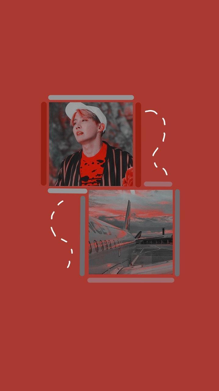 719x1280 BTS Red Aesthetic Wallpaper .