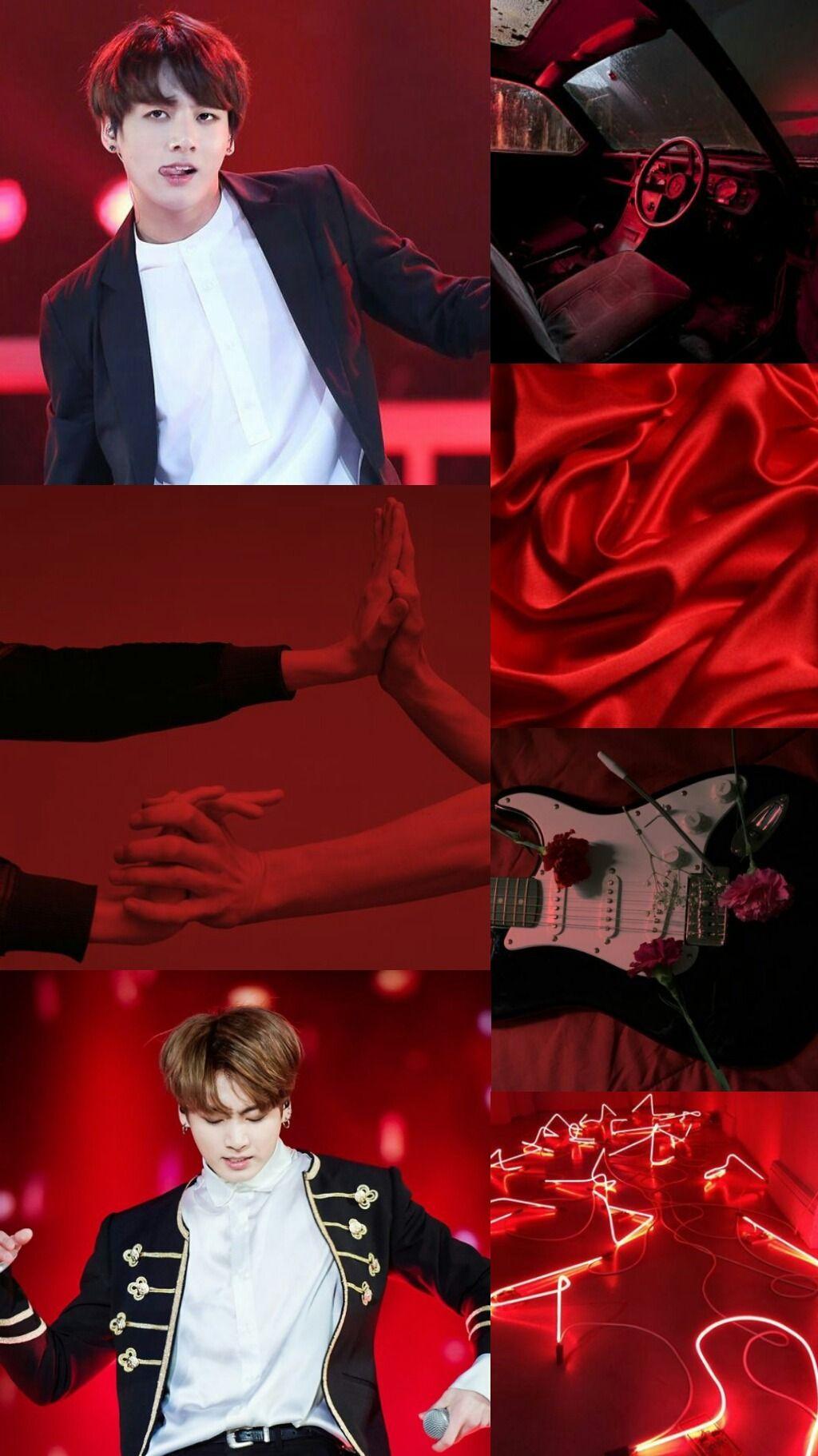 Red Aesthetic BTS Wallpapers Top Free Red Aesthetic BTS Backgrounds