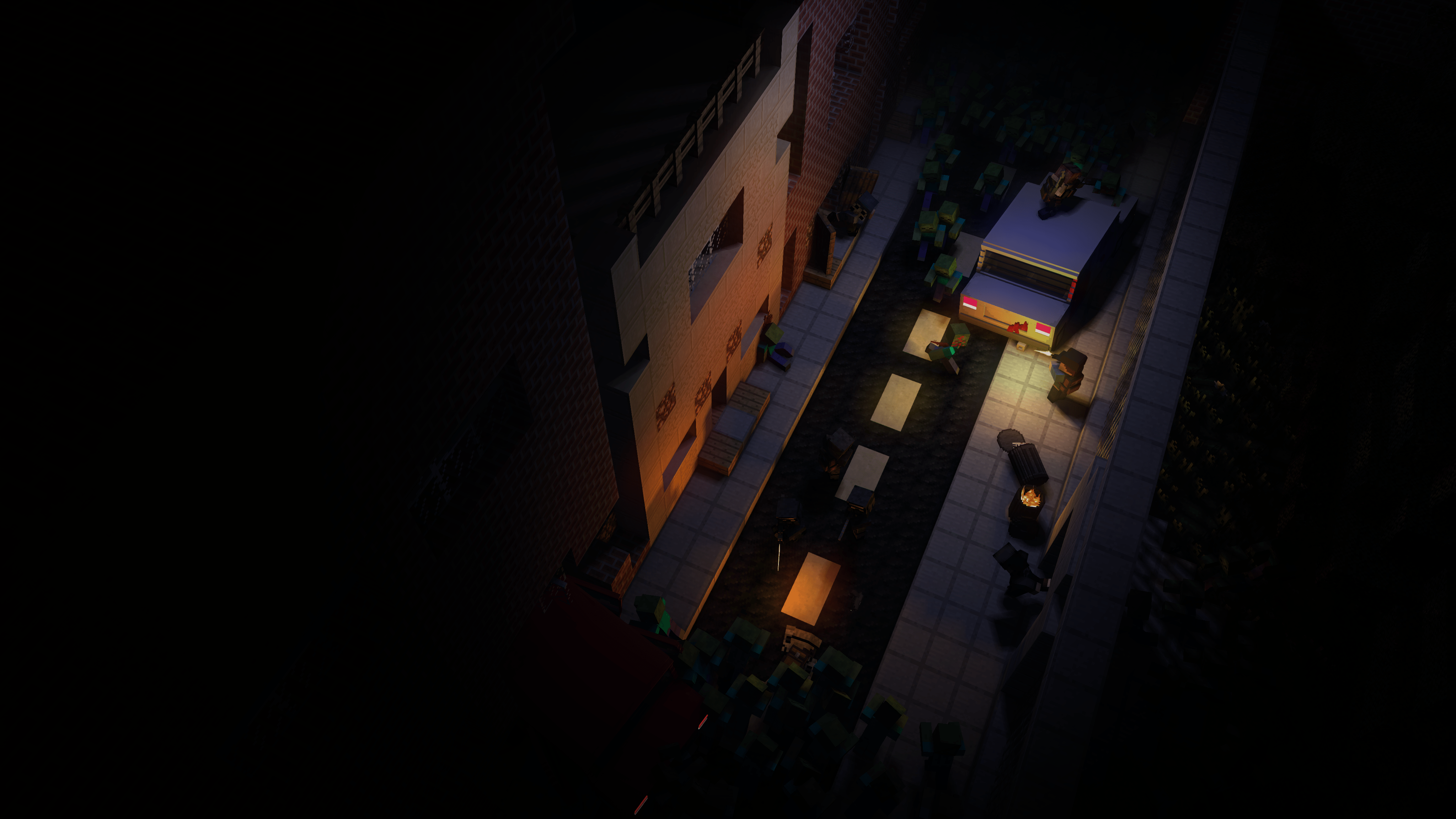 4096x2304 Zombie City 4K Cinematic Wallpaper .