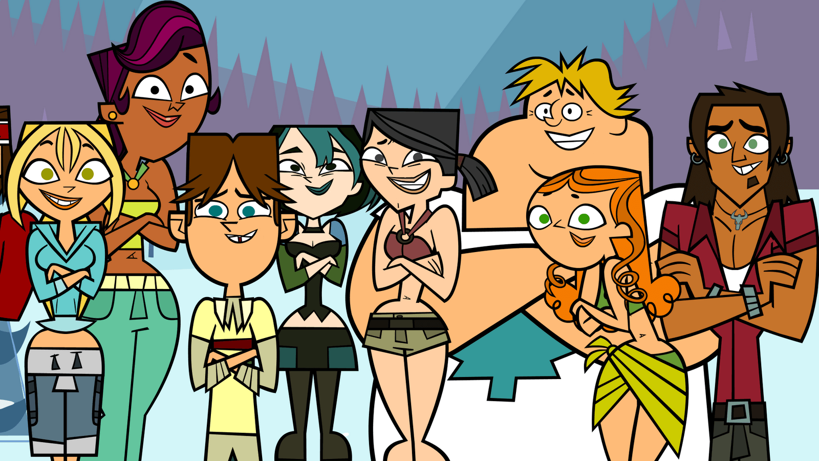 Total Drama Island Fancharacters Wallpaper Containing  Total Drama Island  Sexy Cosplay  Free Transparent PNG Clipart Images Download