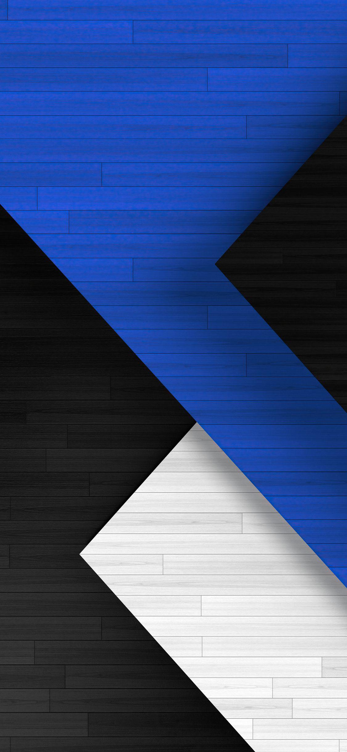 1125x2436 Blue Black White Abstract Tiles 4k iPhone XS, iPhone iPhone X HD 4k Wallpaper, Image, Background, Photo and Picture