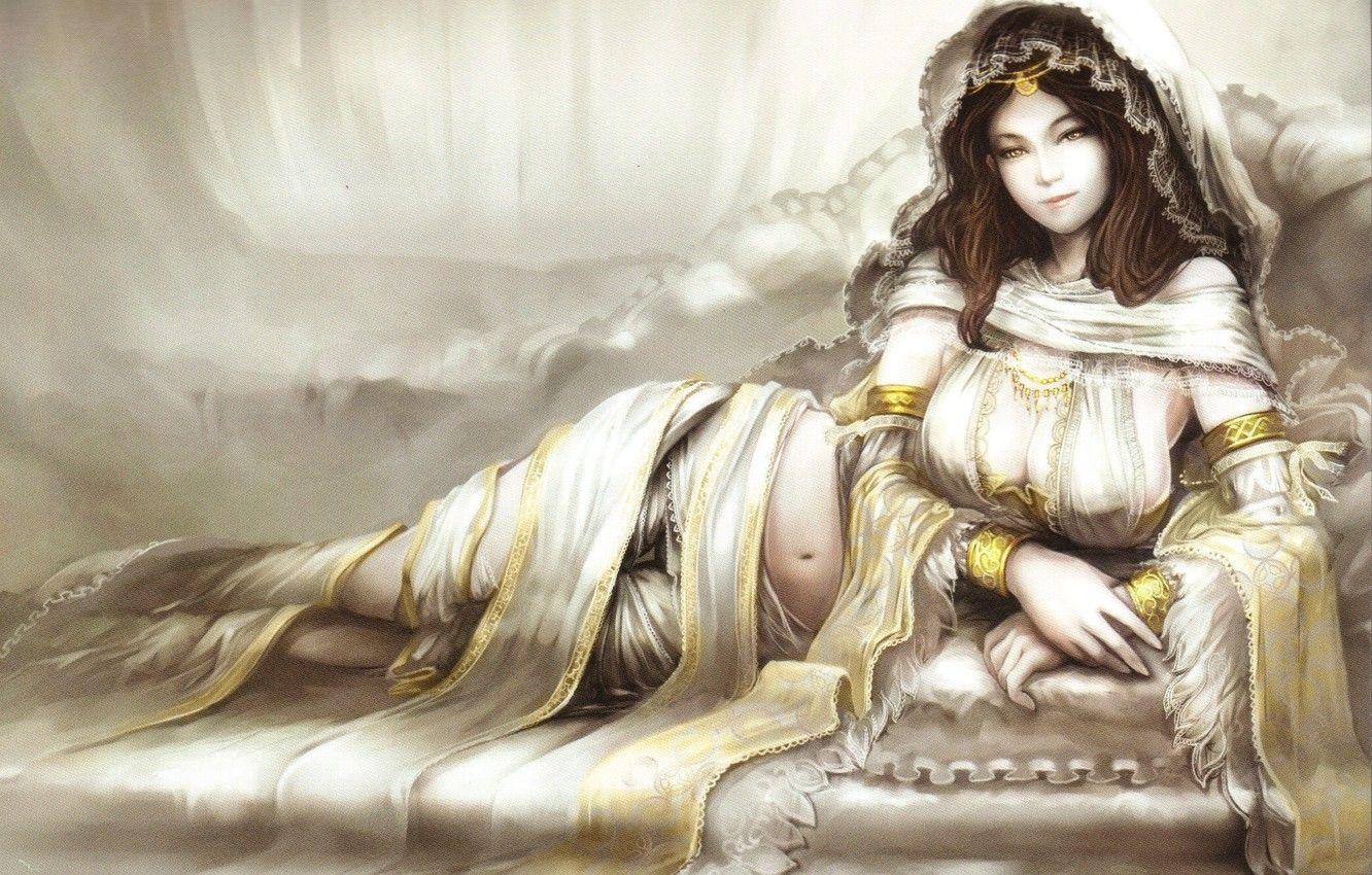 1332x850 Wallpaper chest, look, smile, art .
