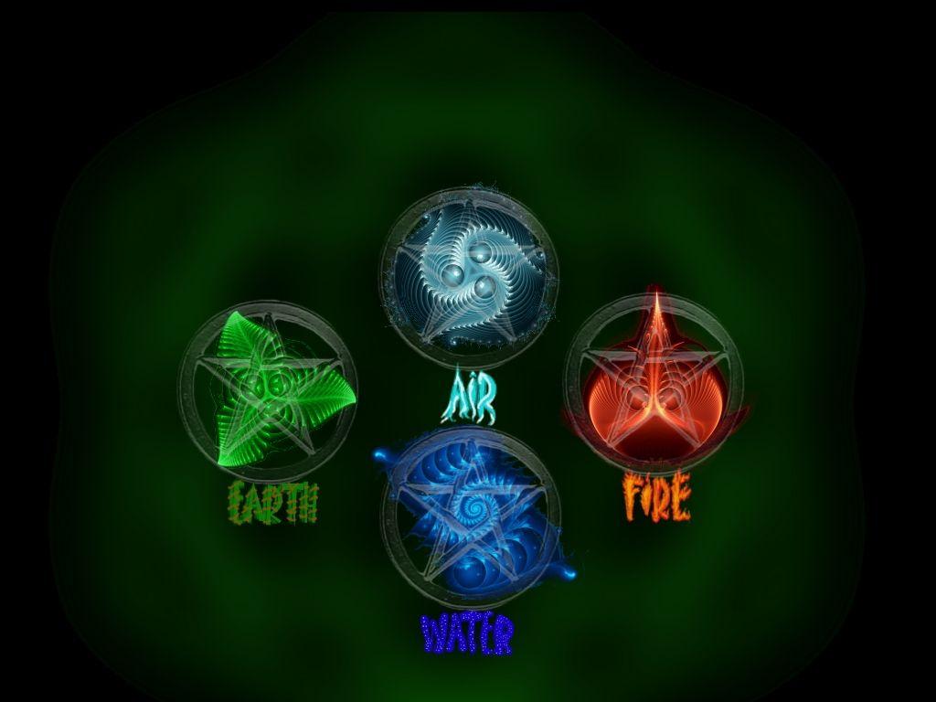 1024x768 Wiccan Yule Desktop
