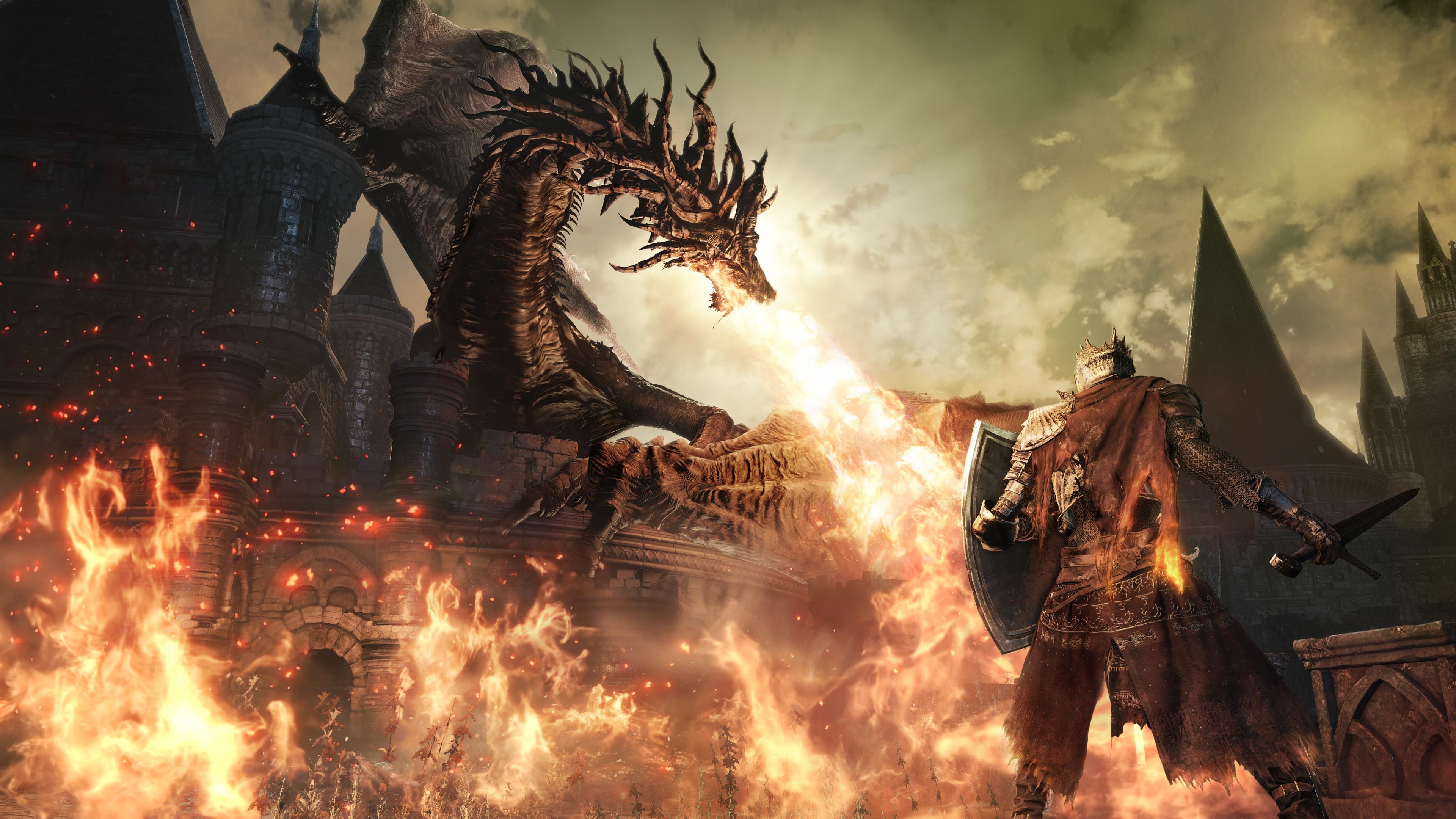3840x2160 Dark Souls Game 4K