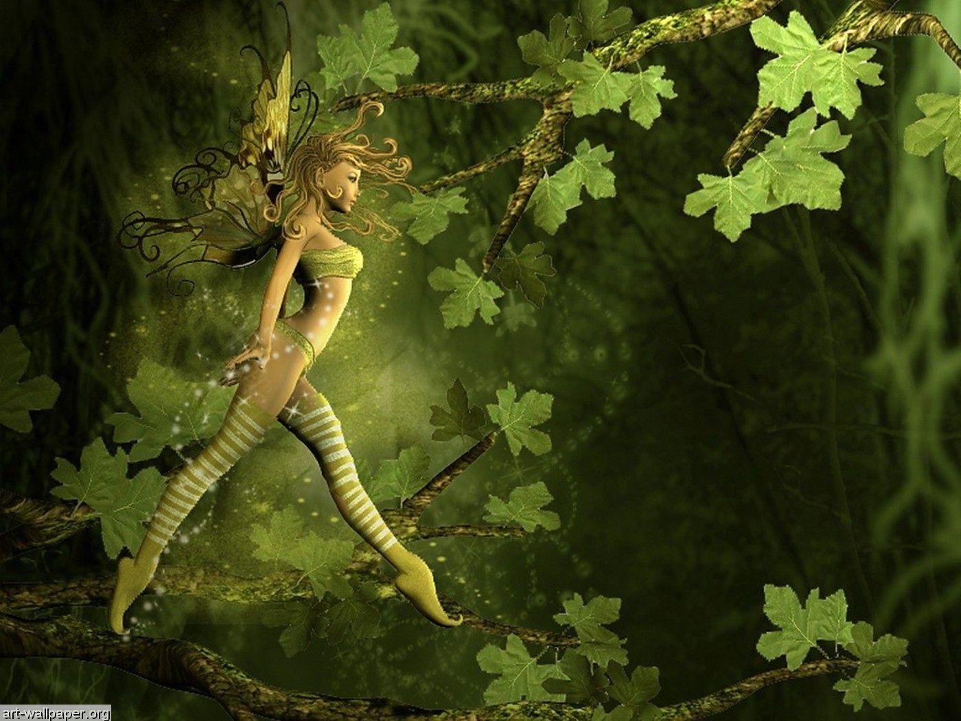1400x1050 Green Fairy. Fairy picture, Fairy .es