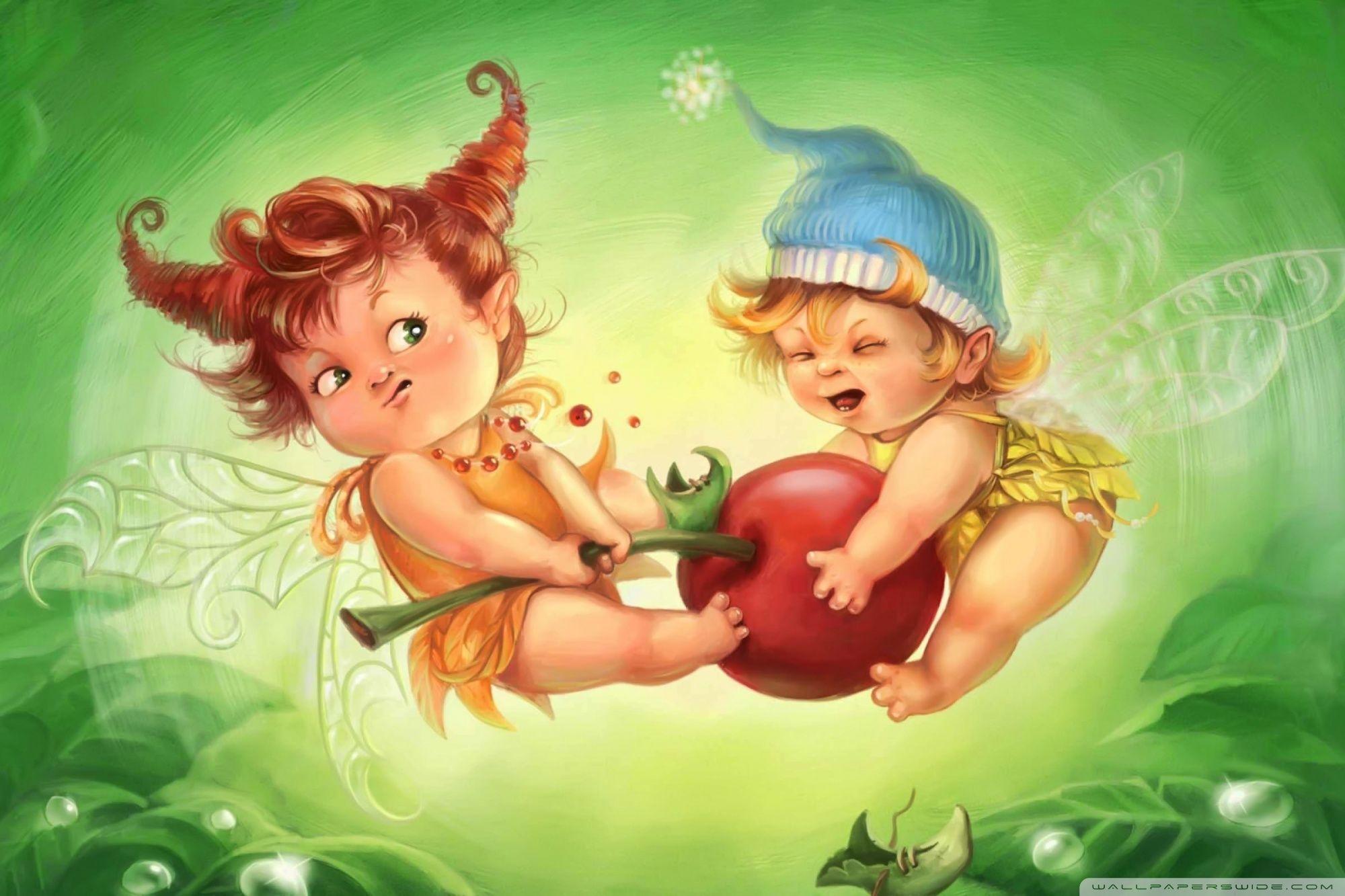 Baby Fairy Wallpapers - Top Free Baby Fairy Backgrounds - WallpaperAccess