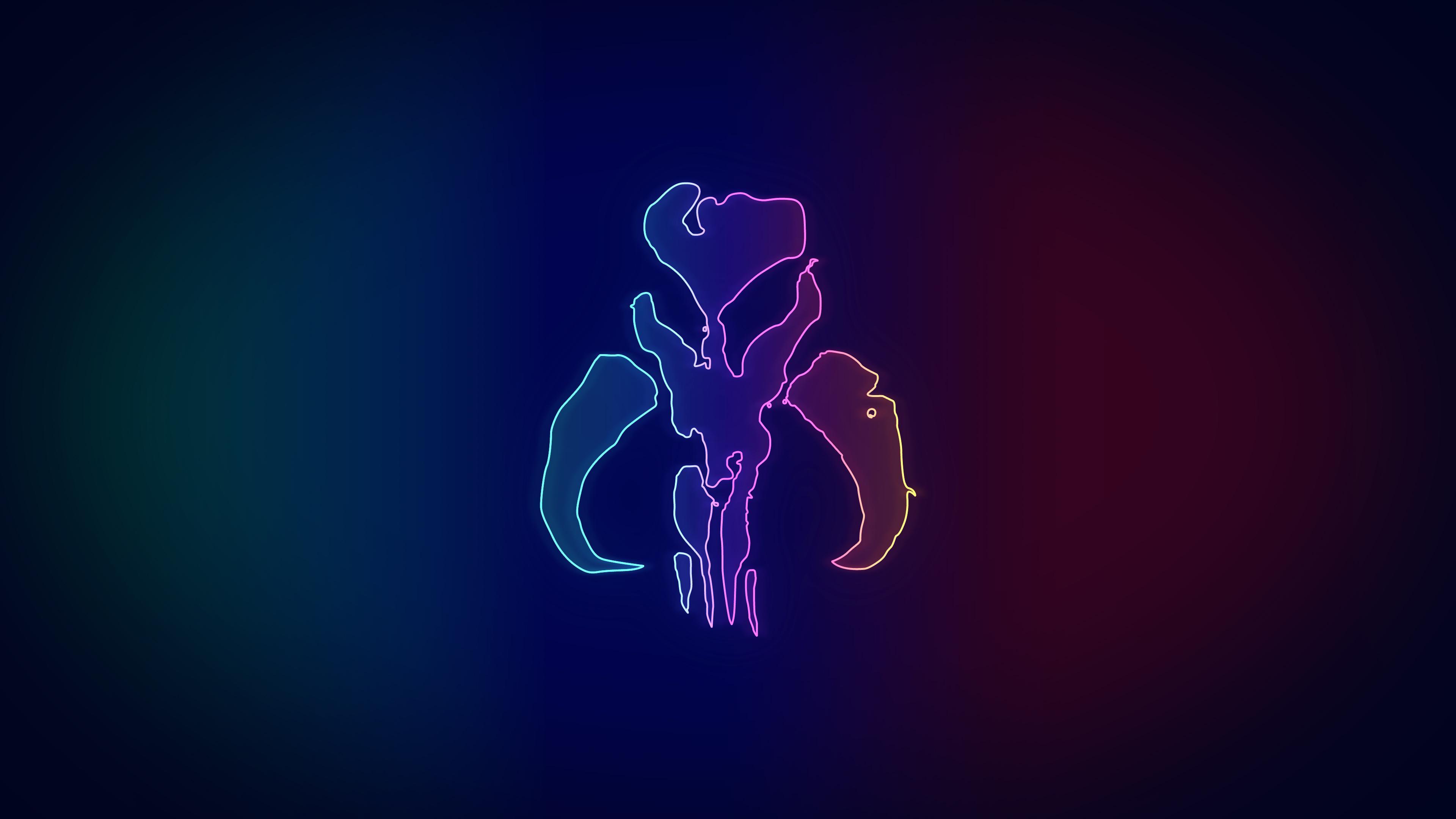 3840x2160 Neon Bounty Hunter Wallpaper 3840 x .