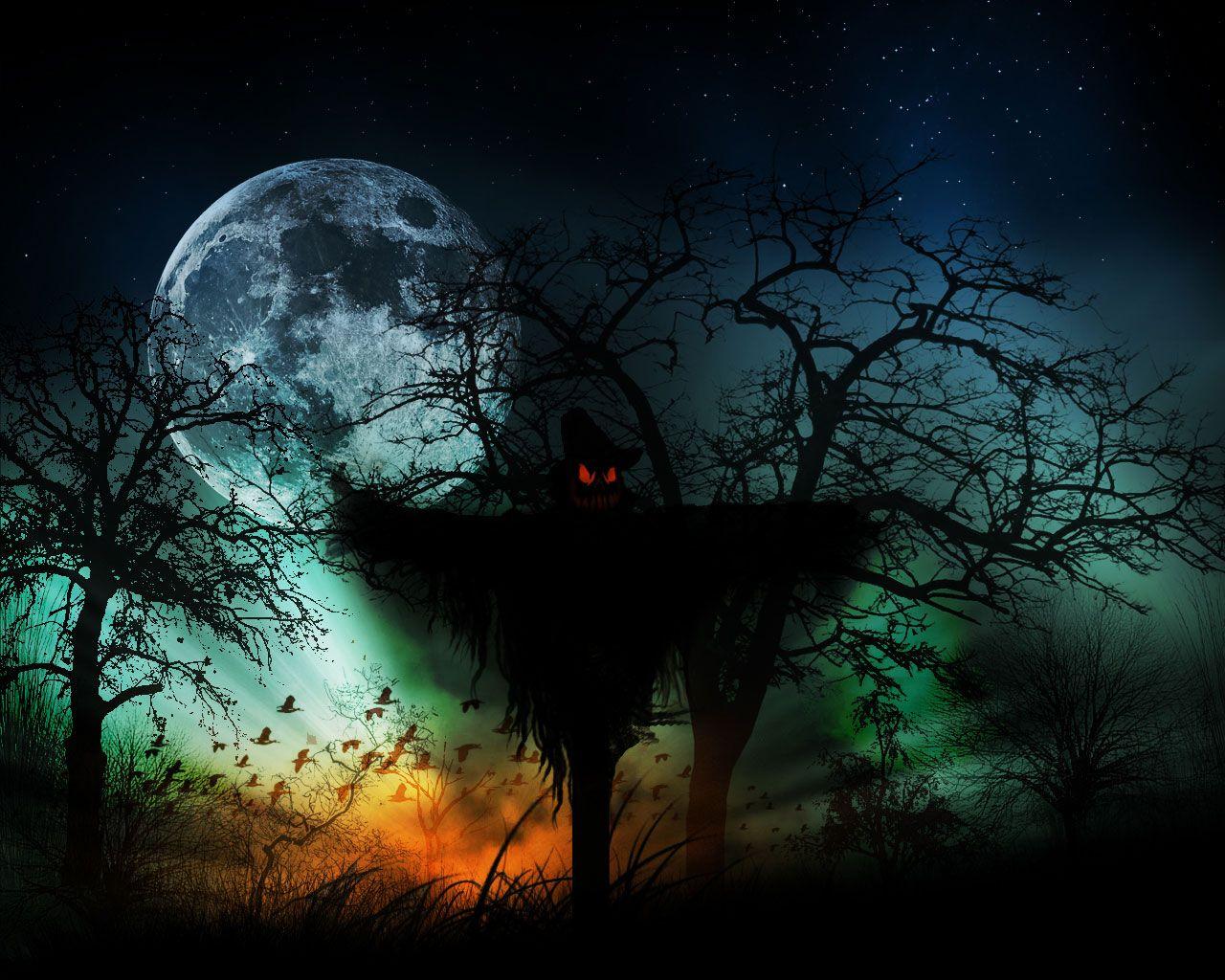 1280x1024 Halloween Wallpaper Wallpaper HD .