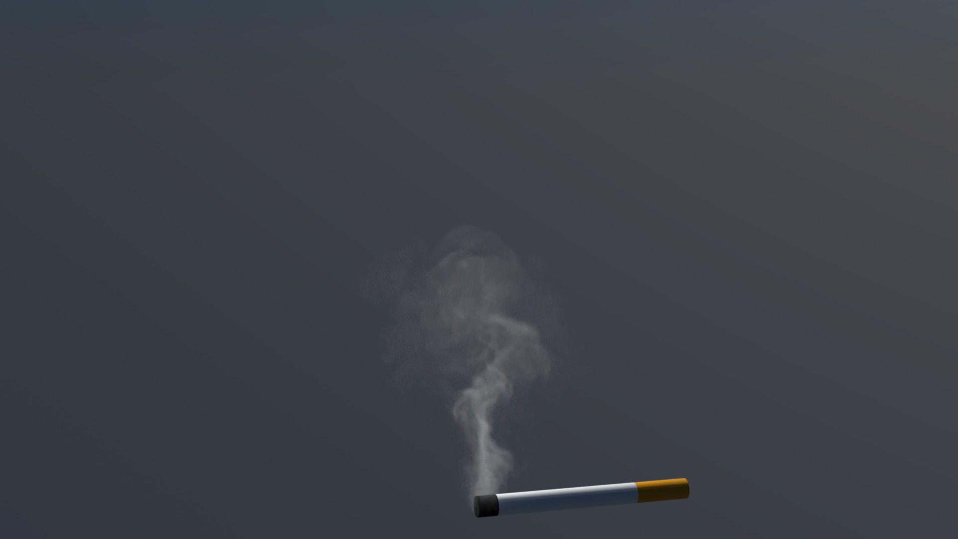 1920x1080 Smoke Cigarette VDB animated 20s 3D .cgtrader.com · In stock
