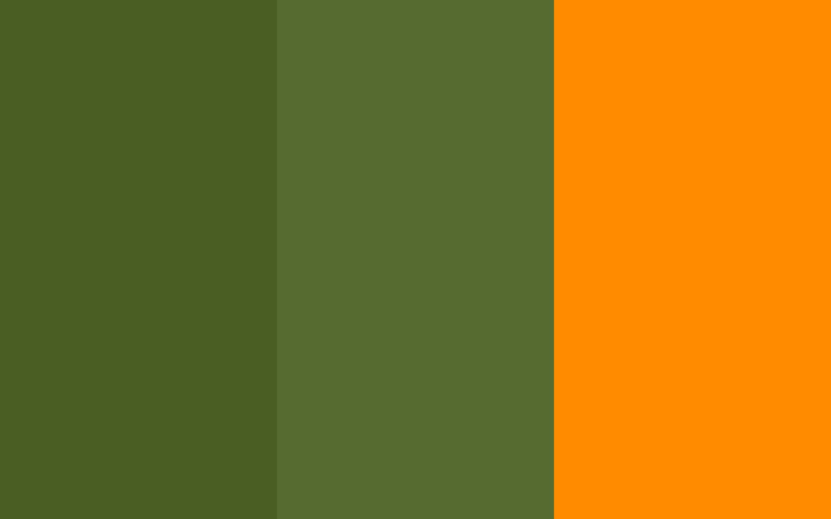 2880x1800 Olive Green Wallpaper HD Base And Dark Orange HD Wallpaper