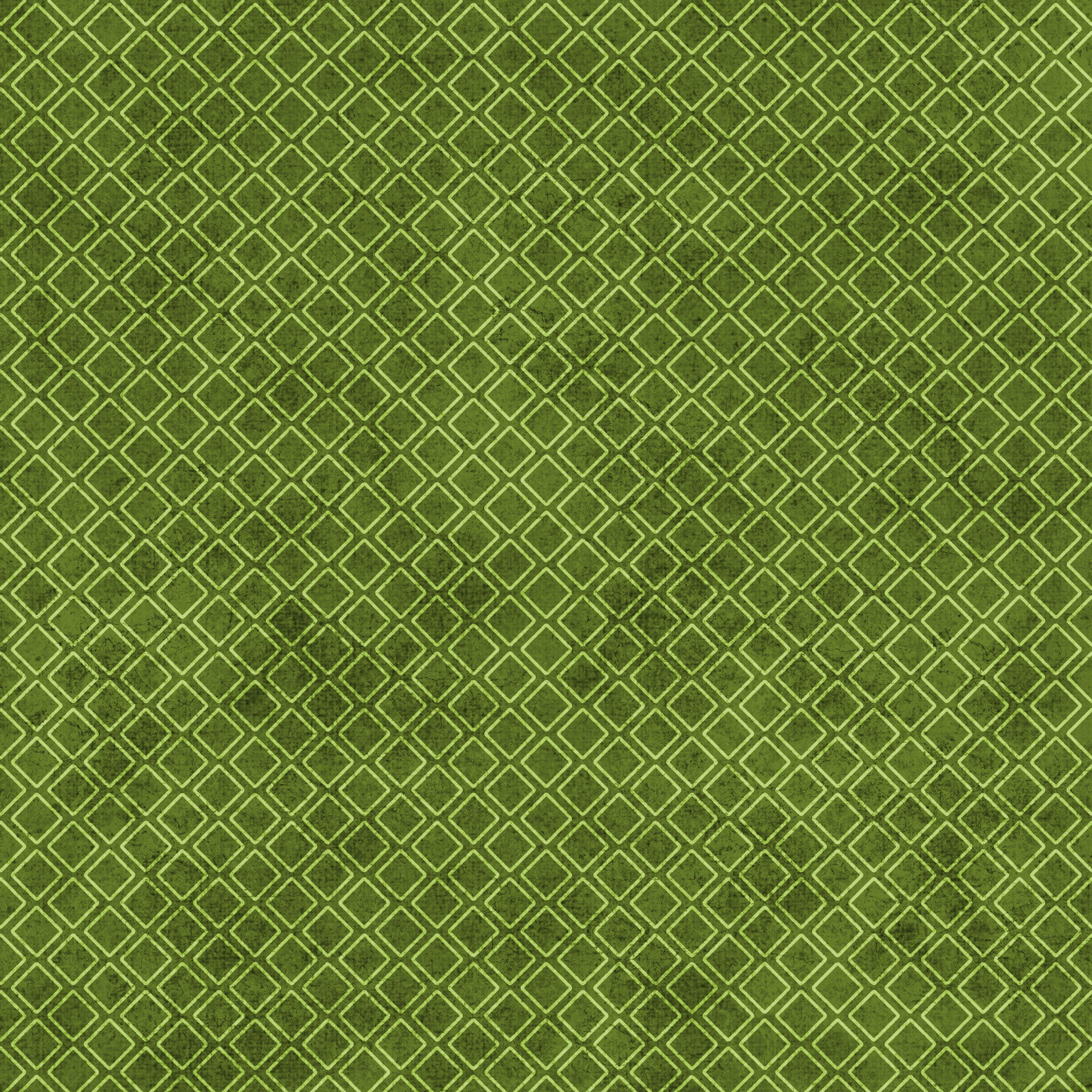 3600x3600 Moss green diamond shapes pattern free .