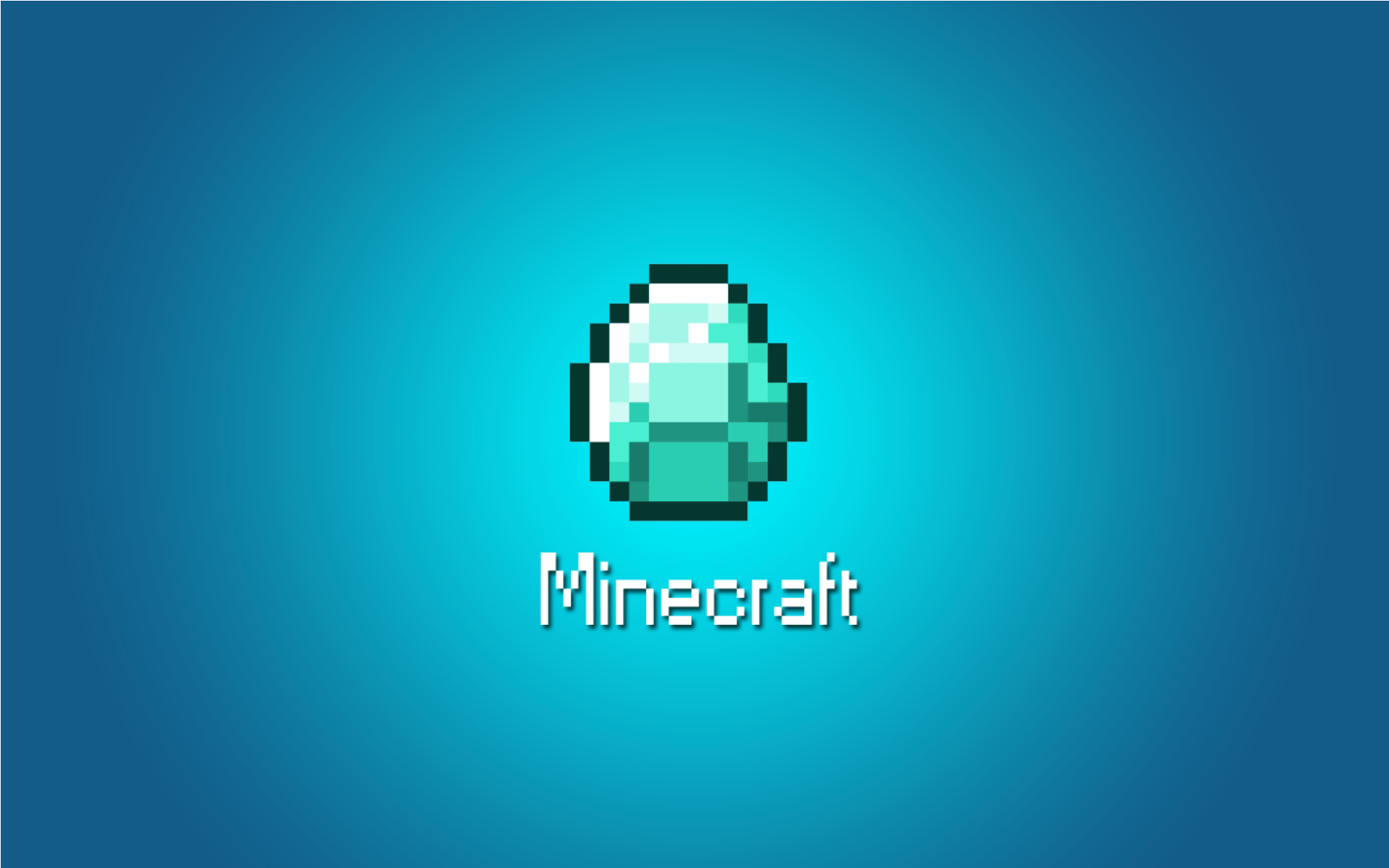 1920x1200 Minecraft Diamond Background
