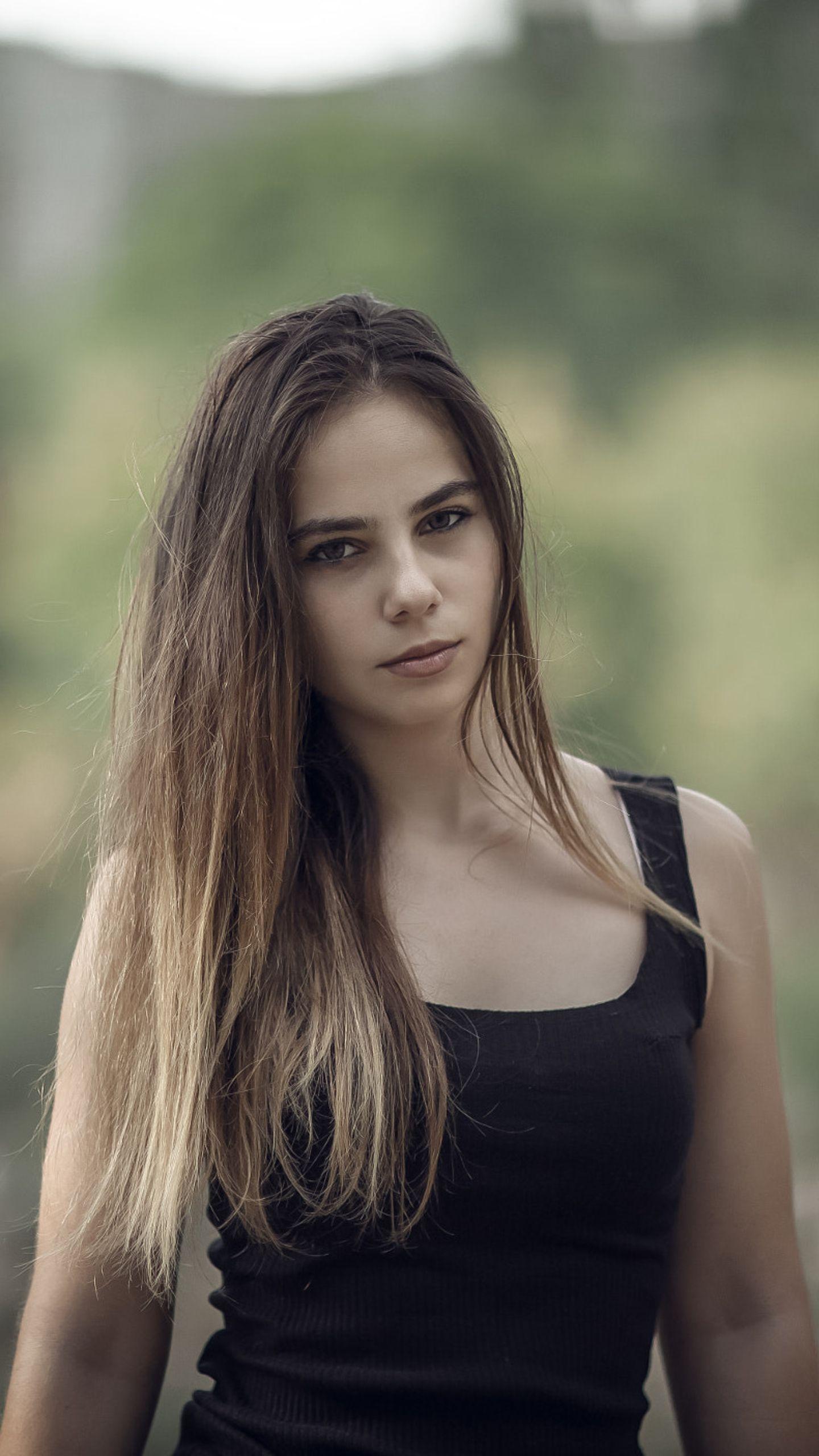 1440x2560 Black Clothing Women Outdoor .
