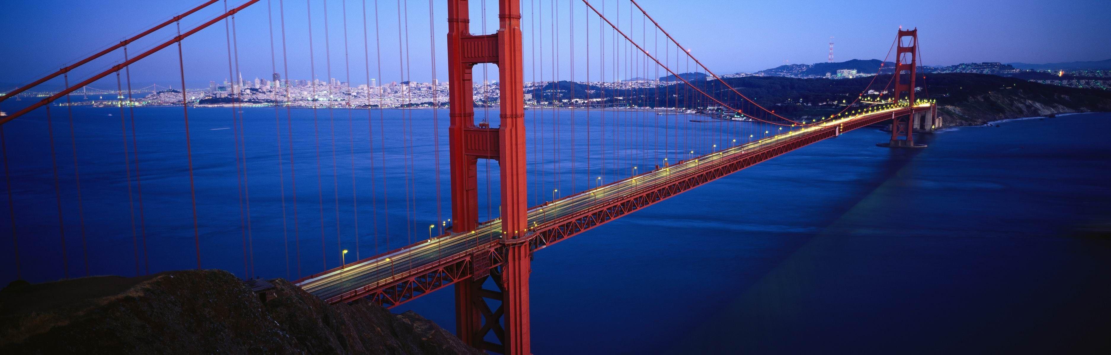 3750x1200 Dual Screen Wallpaper San Francisco .