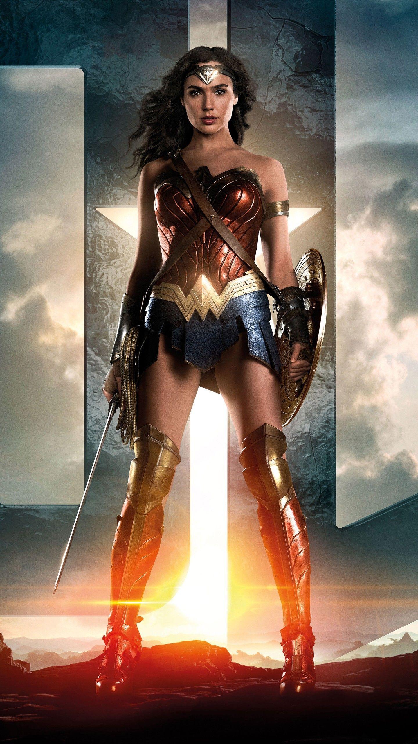 1440x2560 Justice League Wonder Woman Wallpaper .