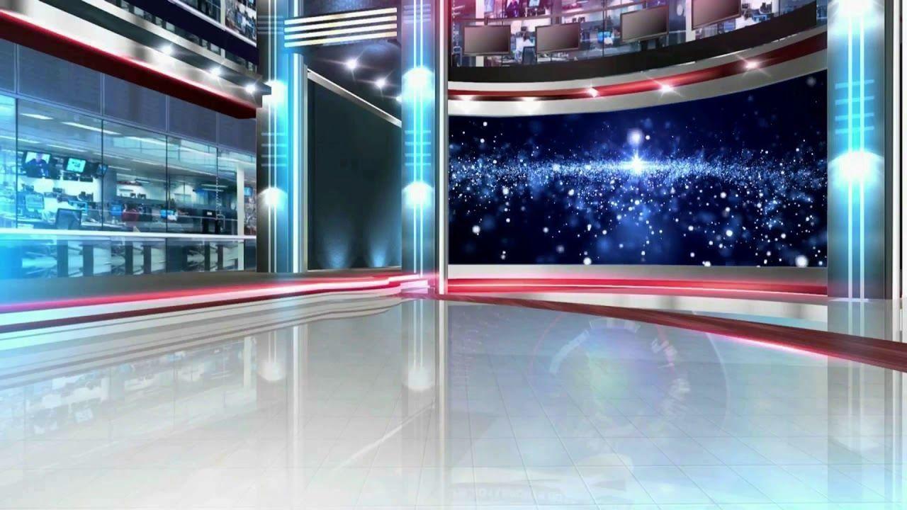 1280x720 TV Studio Set Royalty Free Motion .com