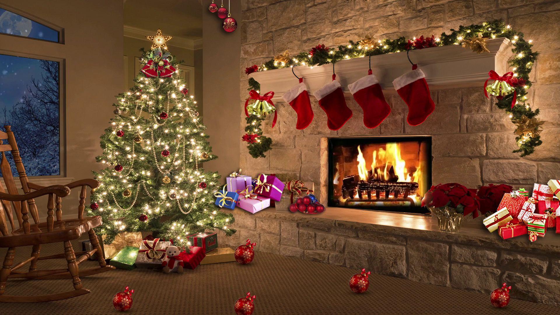 1920x1080 Christmas Tv Studio Set 11 Virtual .