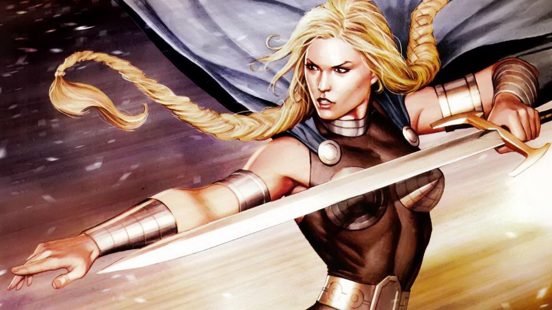 1920x1080 Comics Valkyrie Marvel Comics Comics .com
