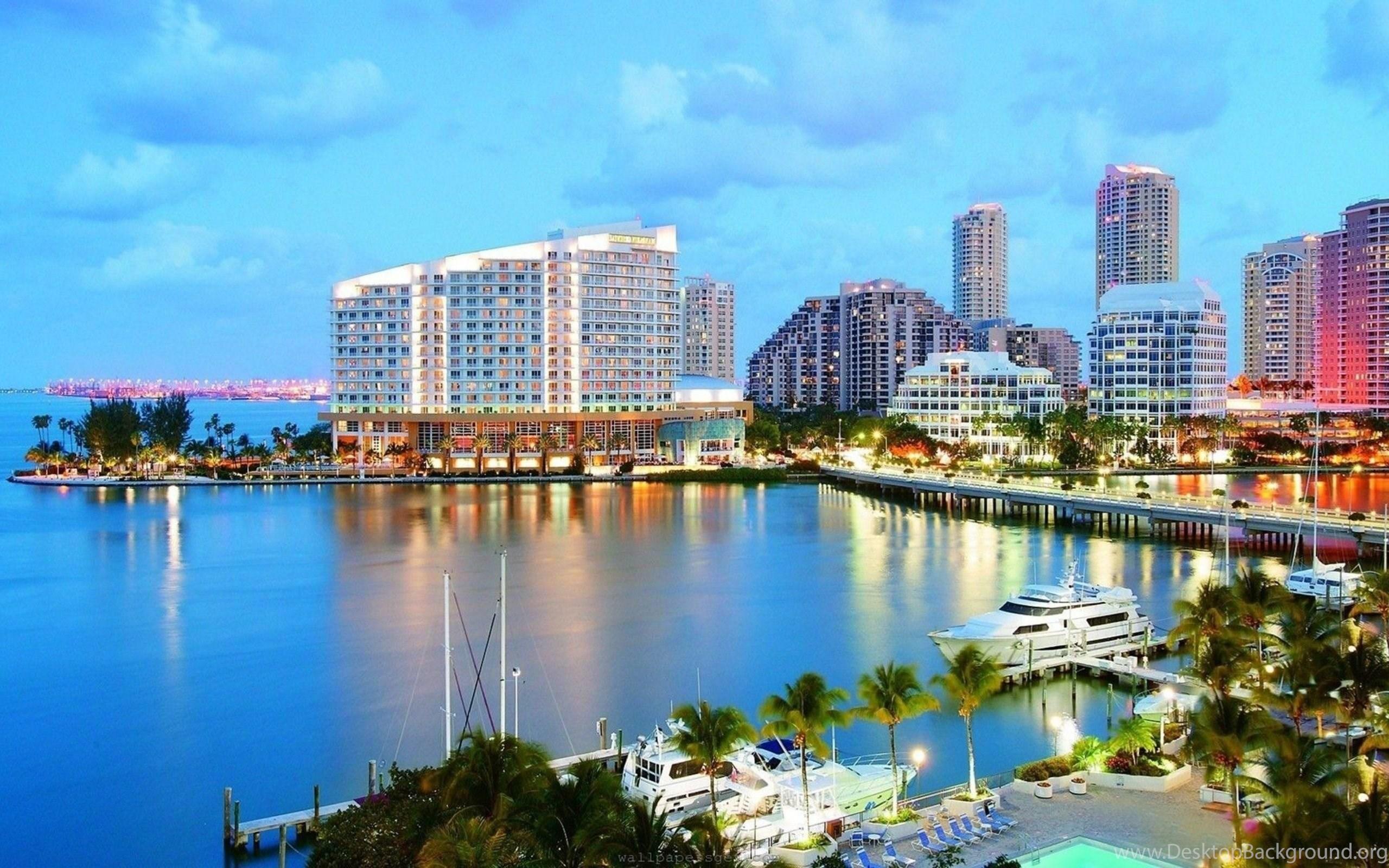 2560x1600 Florida Miami Beach Wallpaper HD Free .itl.cat