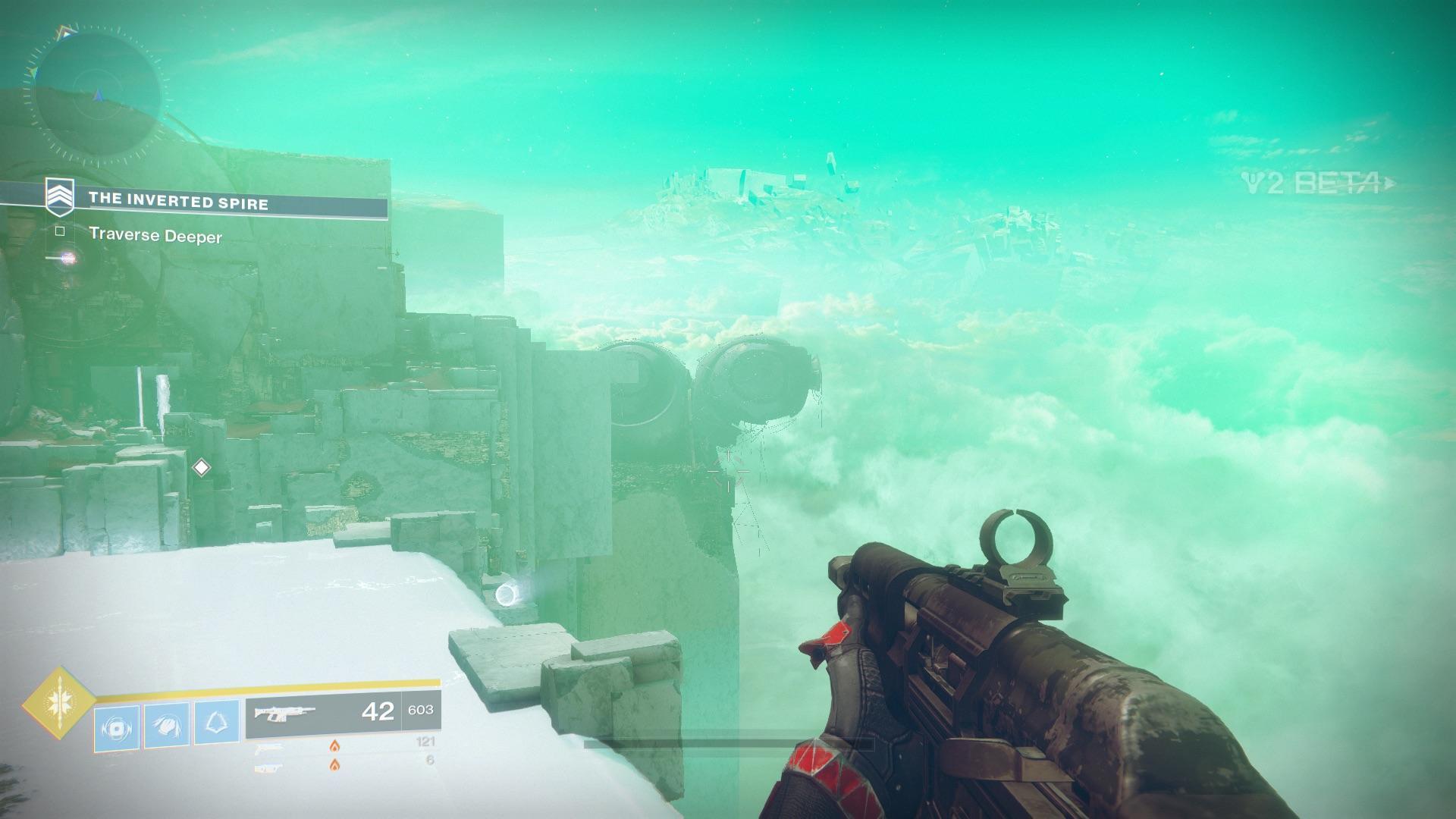 1920x1080 I was able to glitch far enough to see .