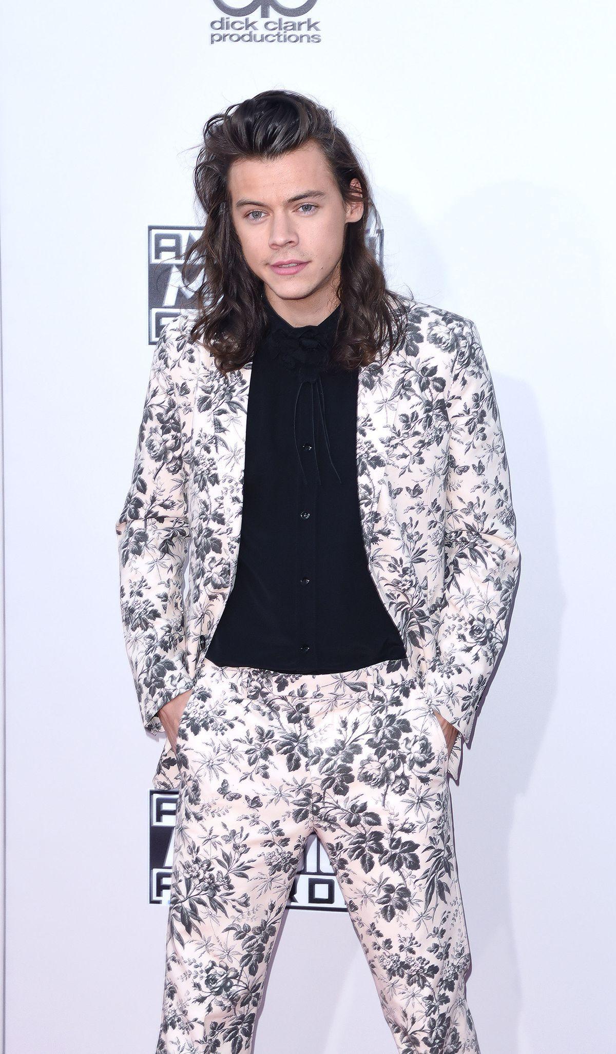 1200x2054 Harry Styles Was Doing the Gucci Look .