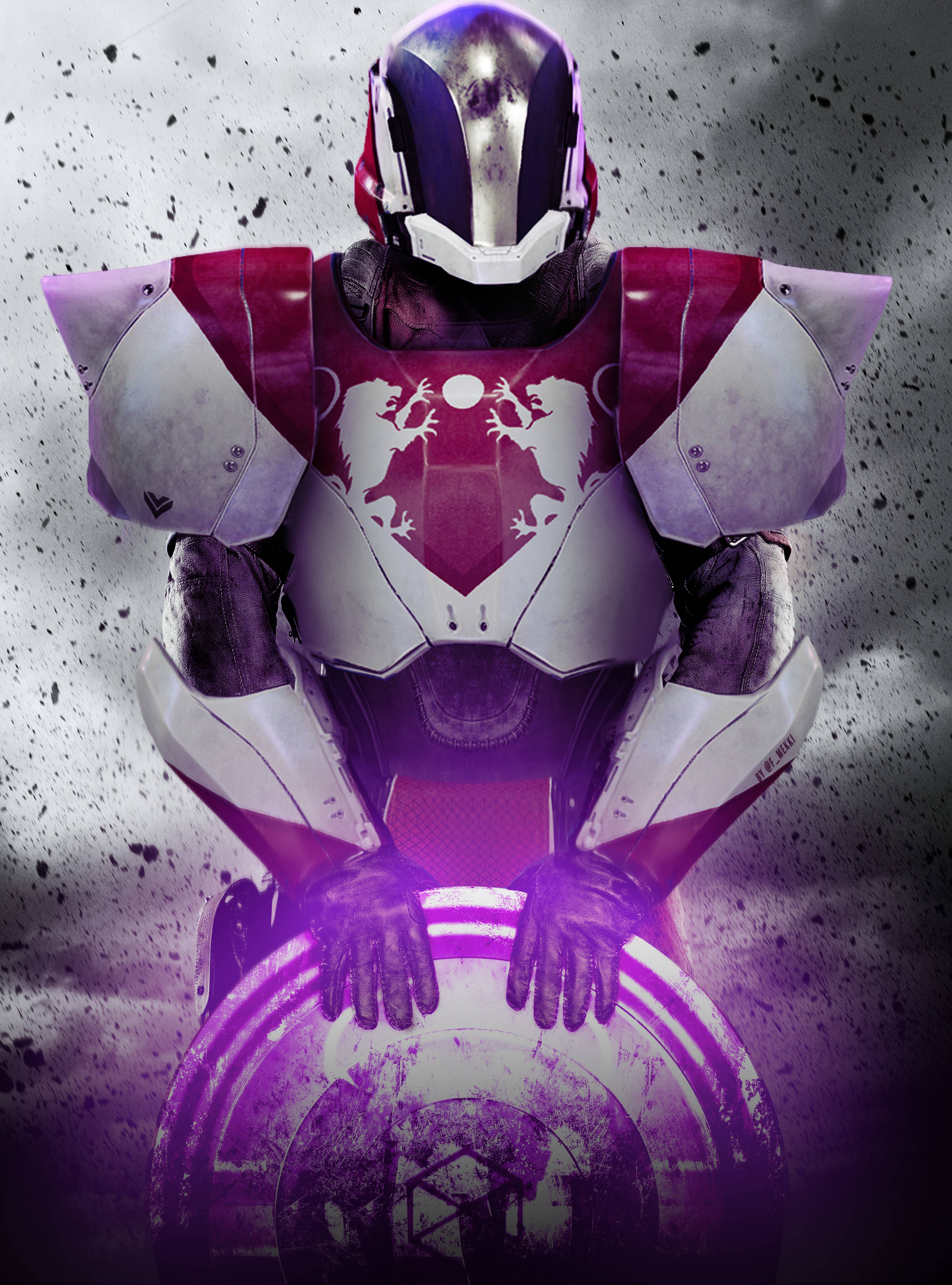 3705x5000 Destiny Sentinel Titan Poster .